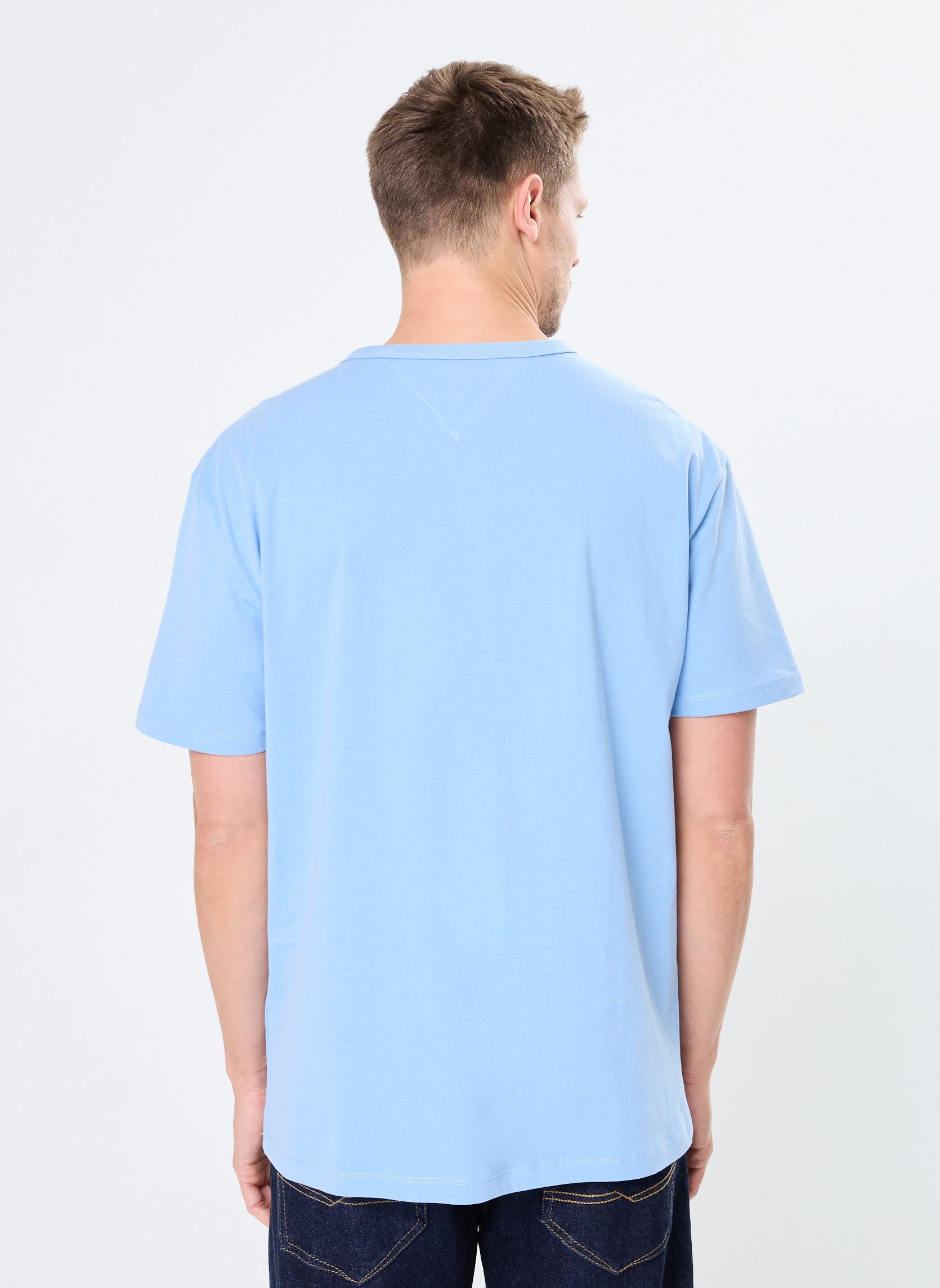 Tee-shirts manches courtes Tjm Reg Badge Tee Ex homme bleu Tommy Jeans Tee-shirts manches courtes Tjm Reg Badge Tee Ex homme bleu WESTSIDE BLUE