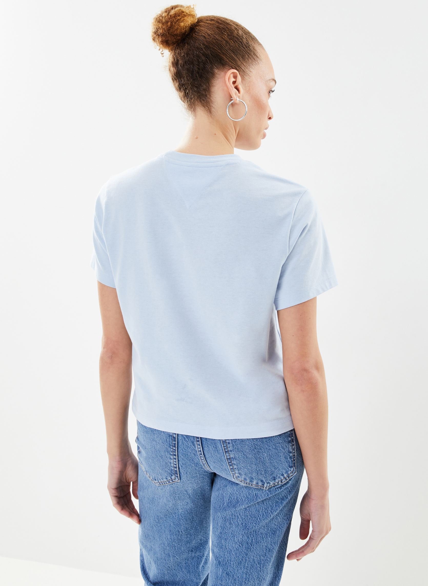 Tee-shirts manches courtes Tjw Bxy Badge Tee Ex femme bleu Tommy Jeans Tee-shirts manches courtes Tjw Bxy Badge Tee Ex femme bleu BLUE