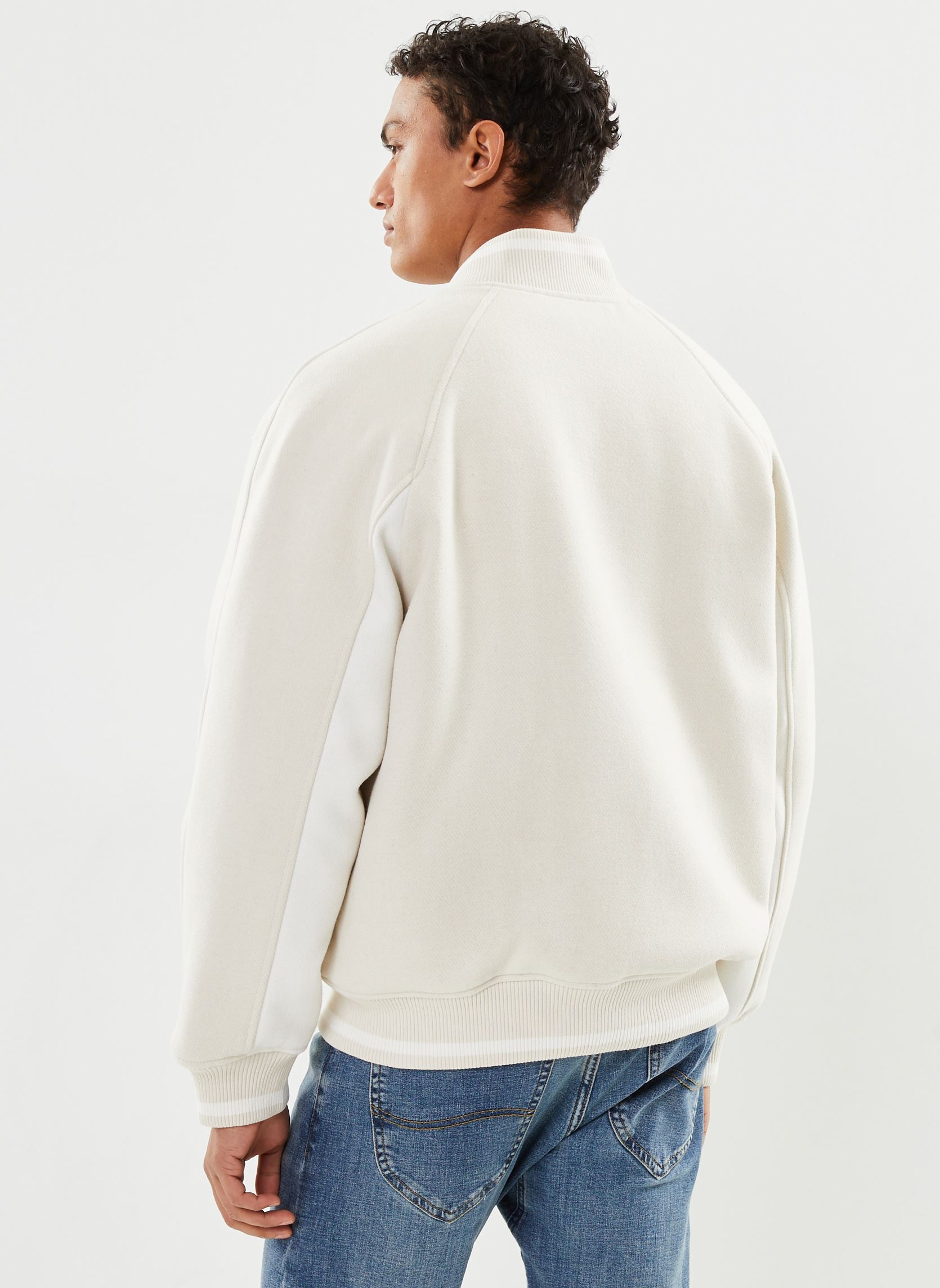 Blousons Tjm Wool Varsity Bom homme beige Tommy Jeans Blousons Tjm Wool Varsity Bom homme beige BEIGE