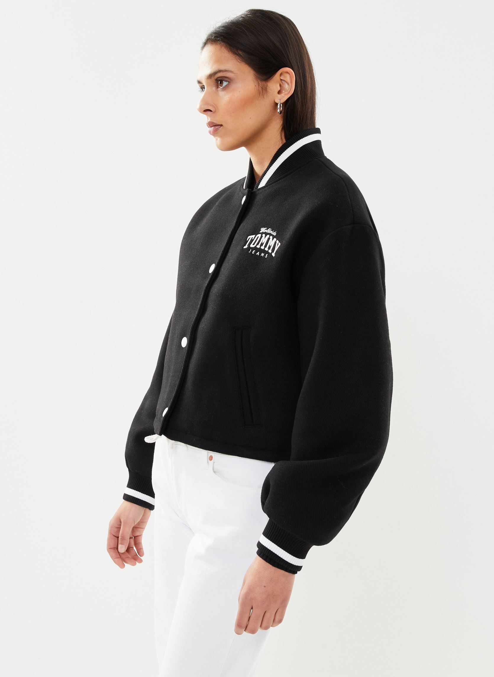 Vêtements Tommy Jeans Tjw Crp Wool Varsity pour Accessoires