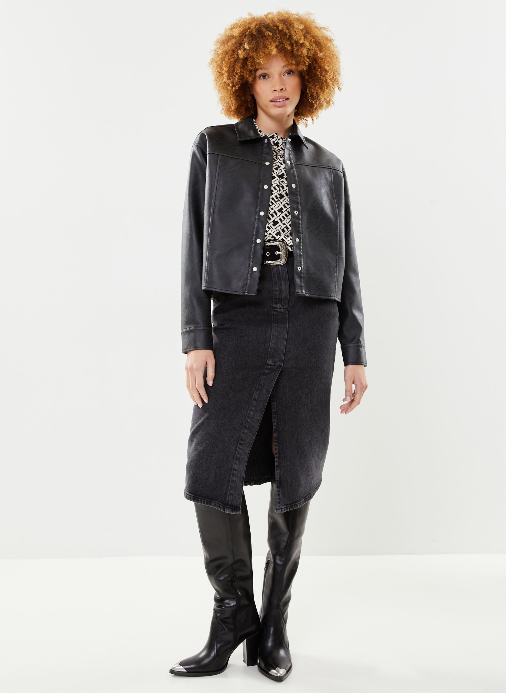Blusas de manga larga Amd Fluid Blouse mujer negro Tommy Hilfiger Blusas de manga larga Amd Fluid Blouse mujer negro BLACK