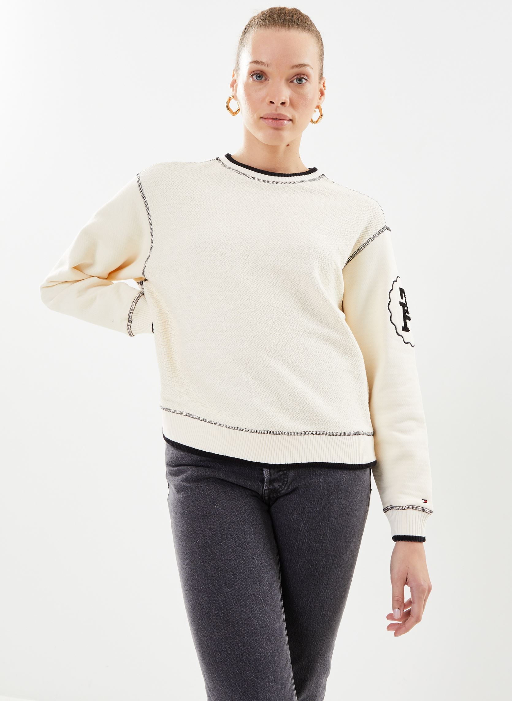 Sweat shirt Tommy Hilfiger WW0WW40575 IT - vue 2