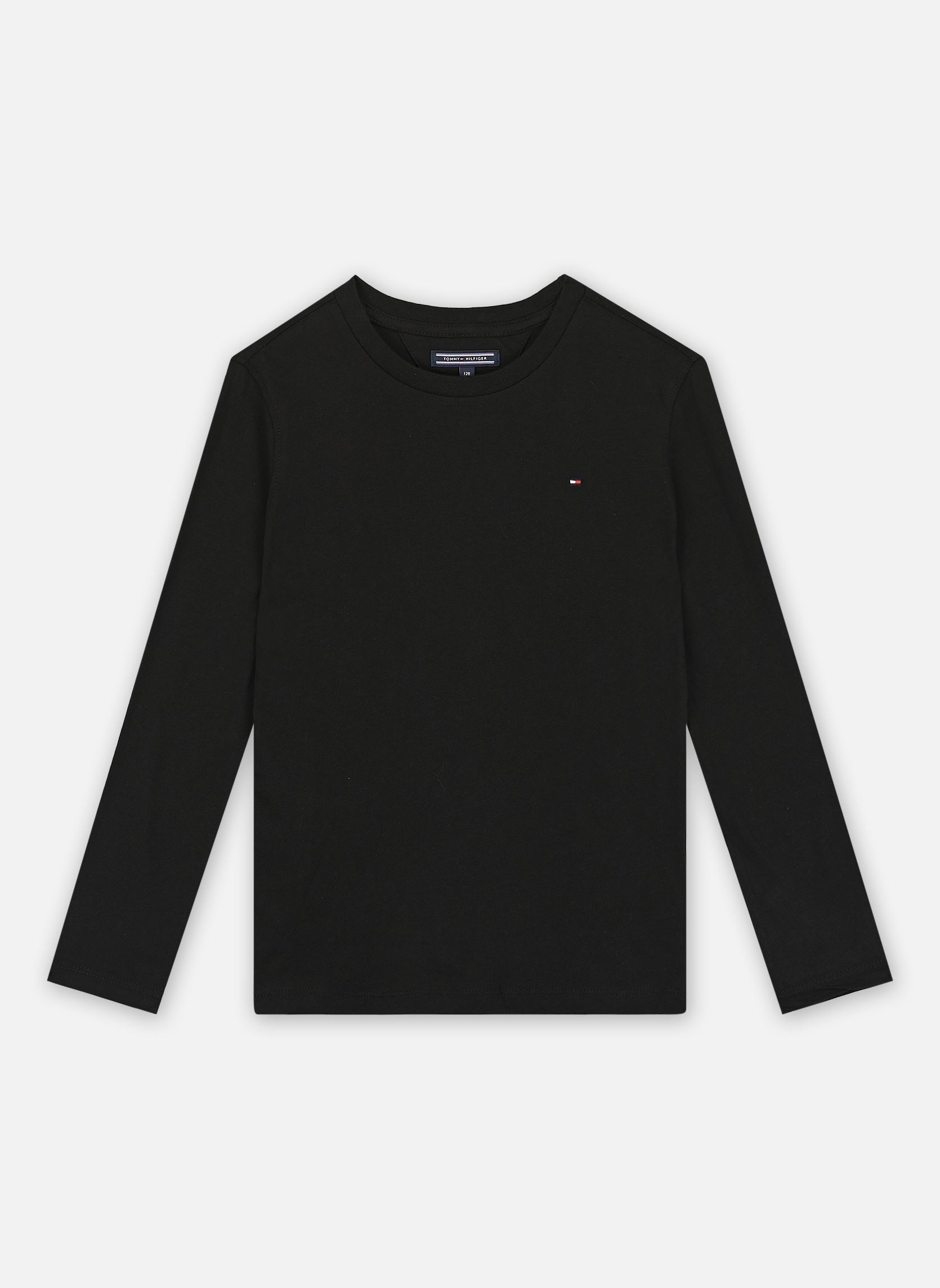 Tee-shirts manches longues Boys Basic Cn Knit L garçon noir Tommy Hilfiger Tee-shirts manches longues Boys Basic Cn Knit L garçon noir METEORITE