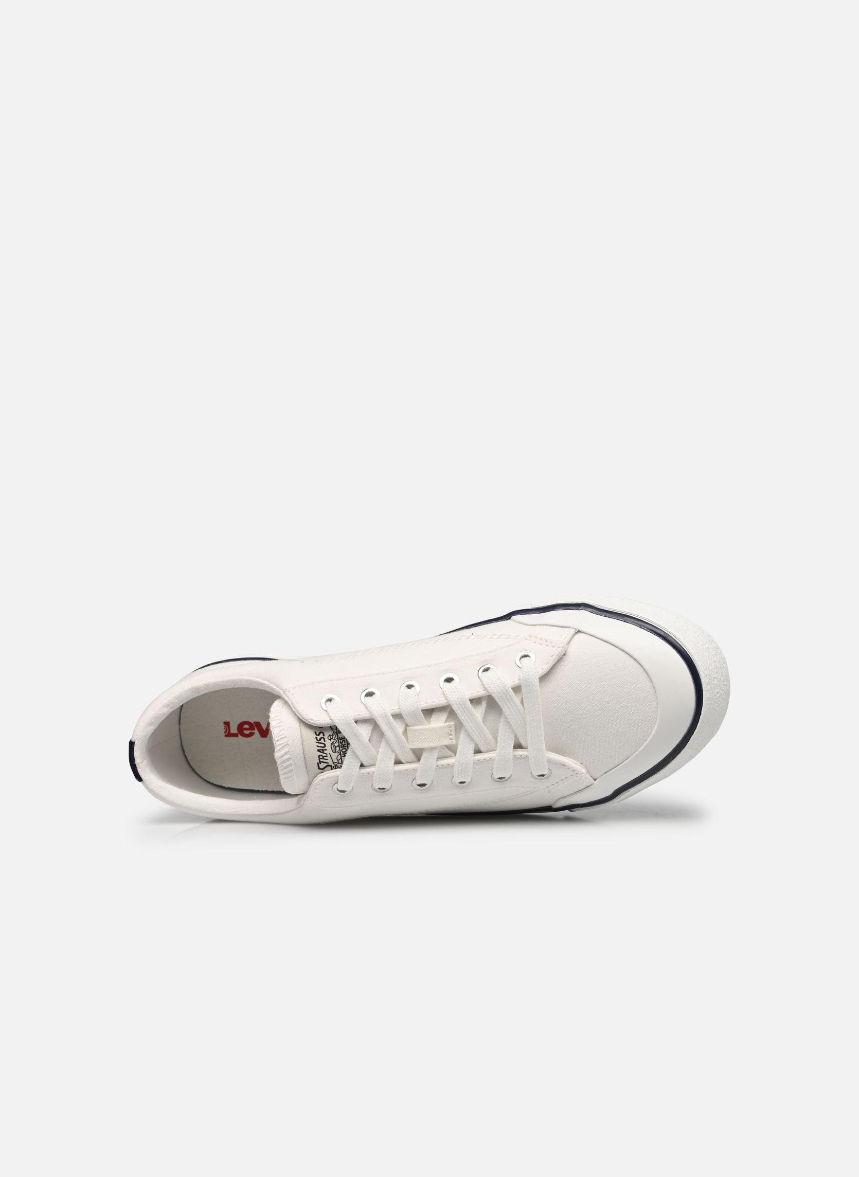 Print sneakers LS2 heren wit Levi's Print sneakers LS2 heren wit Regular White