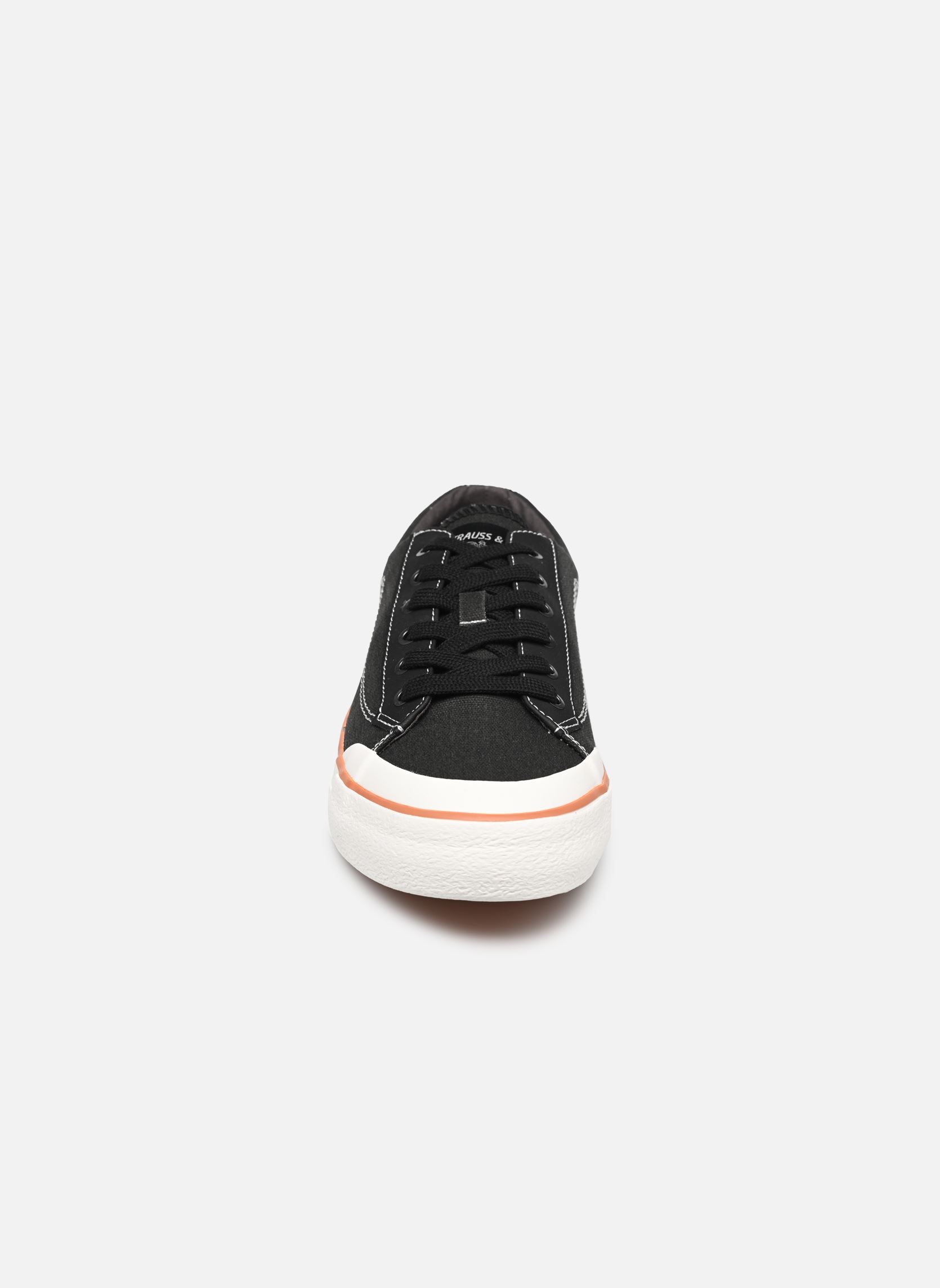 Leinen-Sneaker LS2 herren schwarz Levi's Leinen-Sneaker LS2 herren schwarz Regular Black