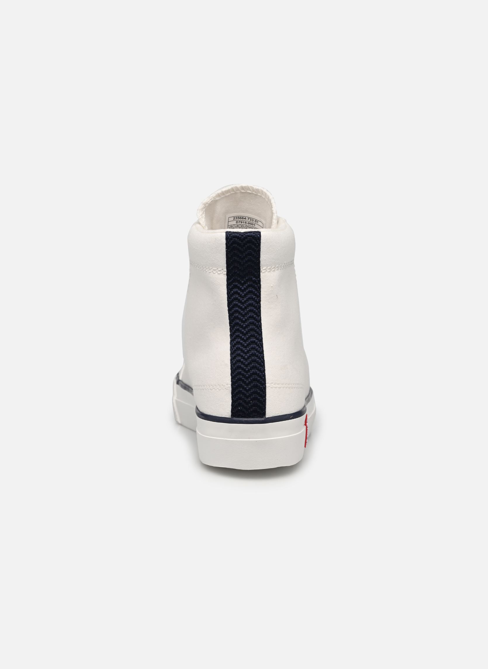 Leinen-Sneaker LS2 S MID damen weiß Levi's Leinen-Sneaker LS2 S MID damen weiß Regular White