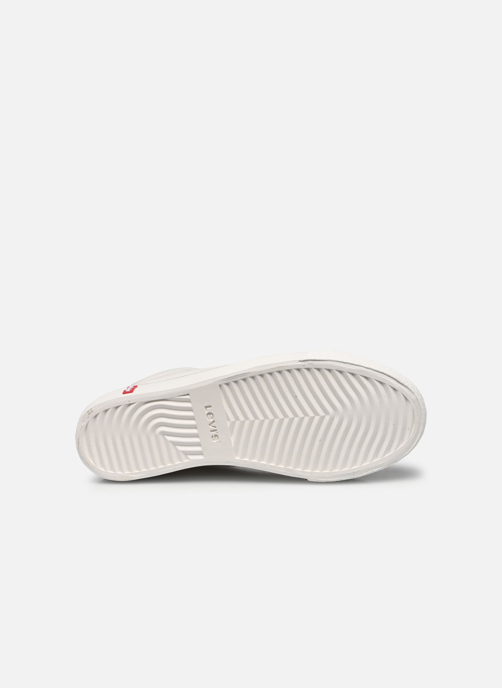 Leinen-Sneaker LS2 S MID damen weiß Levi's Leinen-Sneaker LS2 S MID damen weiß Regular White