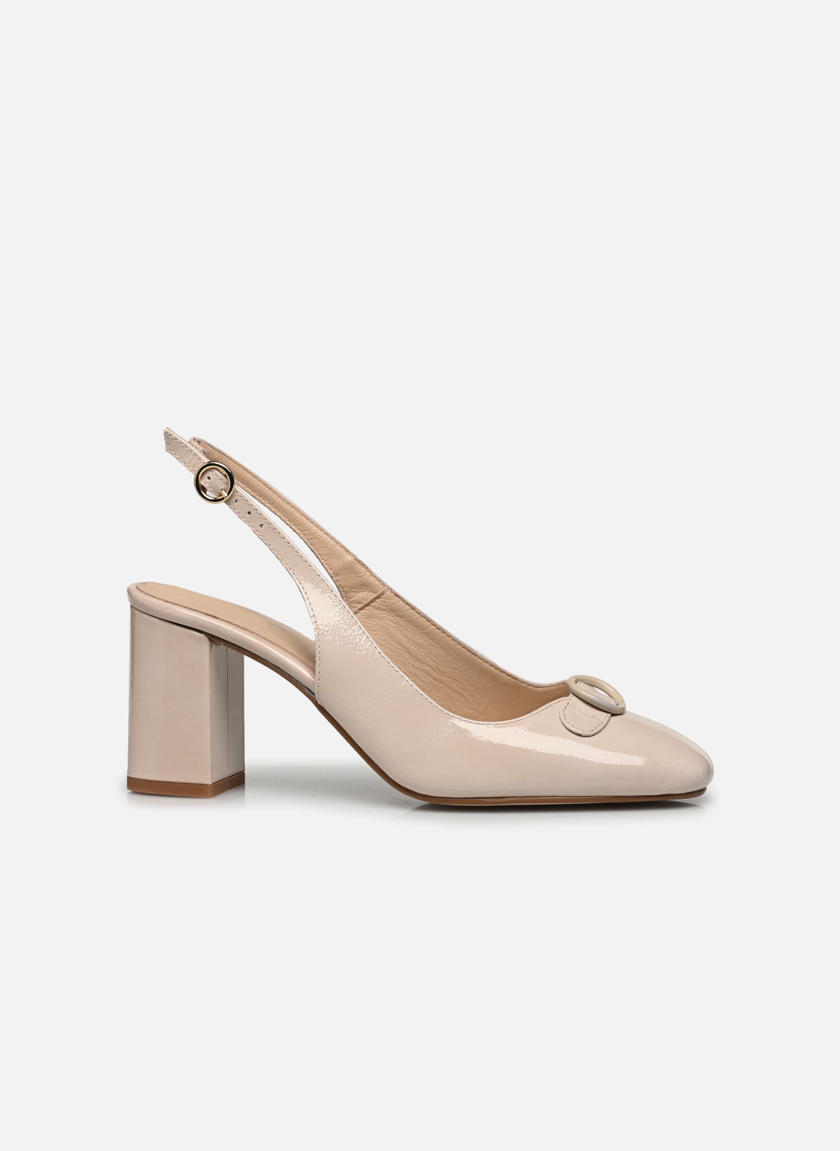 Slingback pumps Souchet dames beige Georgia Rose Slingback pumps Souchet dames beige BEIGE