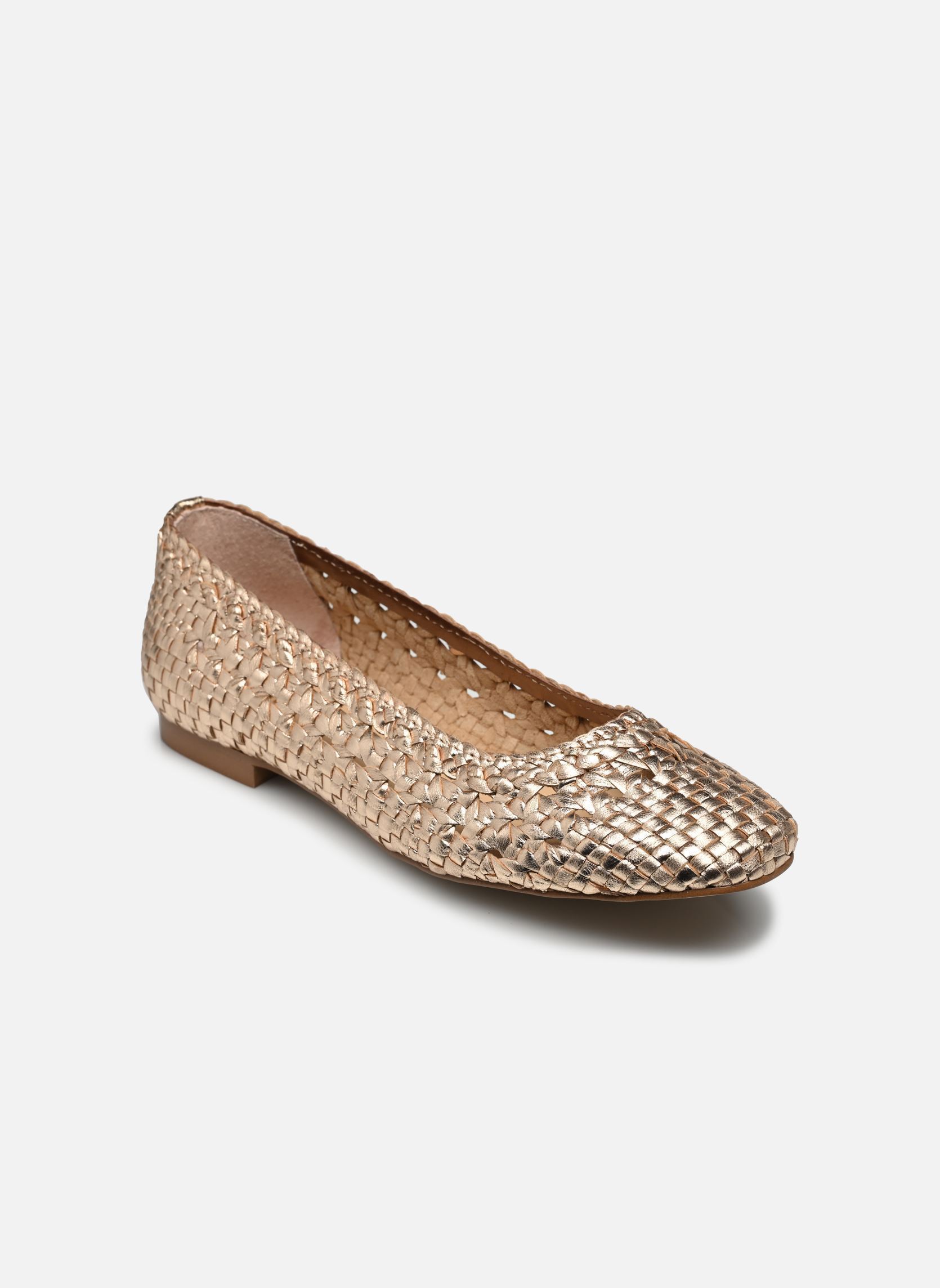 Ballerines classiques Spirée femme or et bronze Georgia Rose Ballerines classiques Spirée femme or et bronze DORÉ