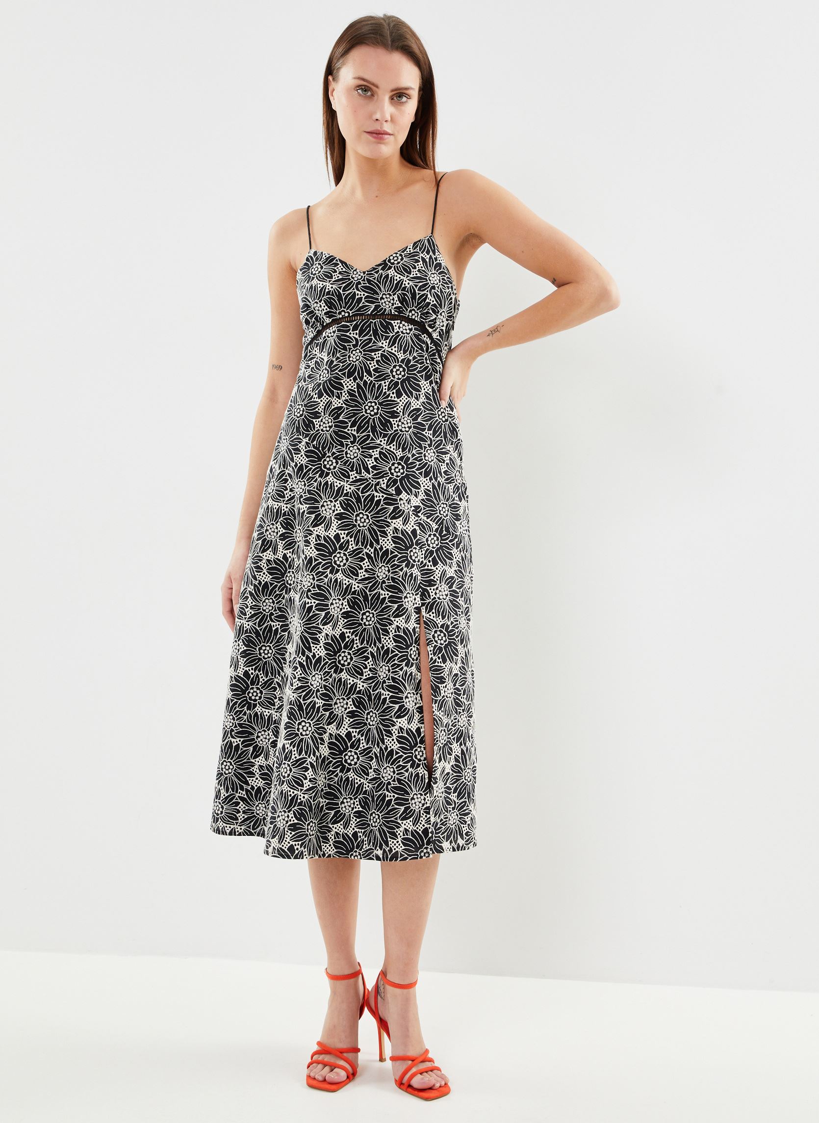 Robes Clarita femme noir Suncoo Robes Clarita femme noir NOIR
