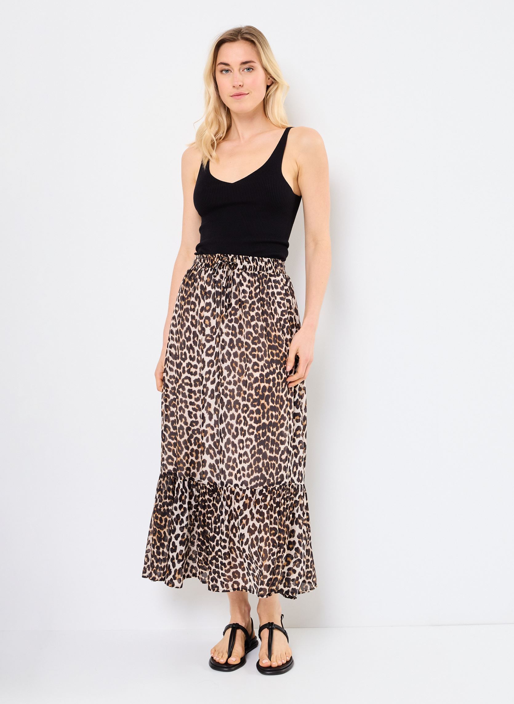 Gonne lunghe Fado donna beige Suncoo Gonne lunghe Fado donna beige BEIGE