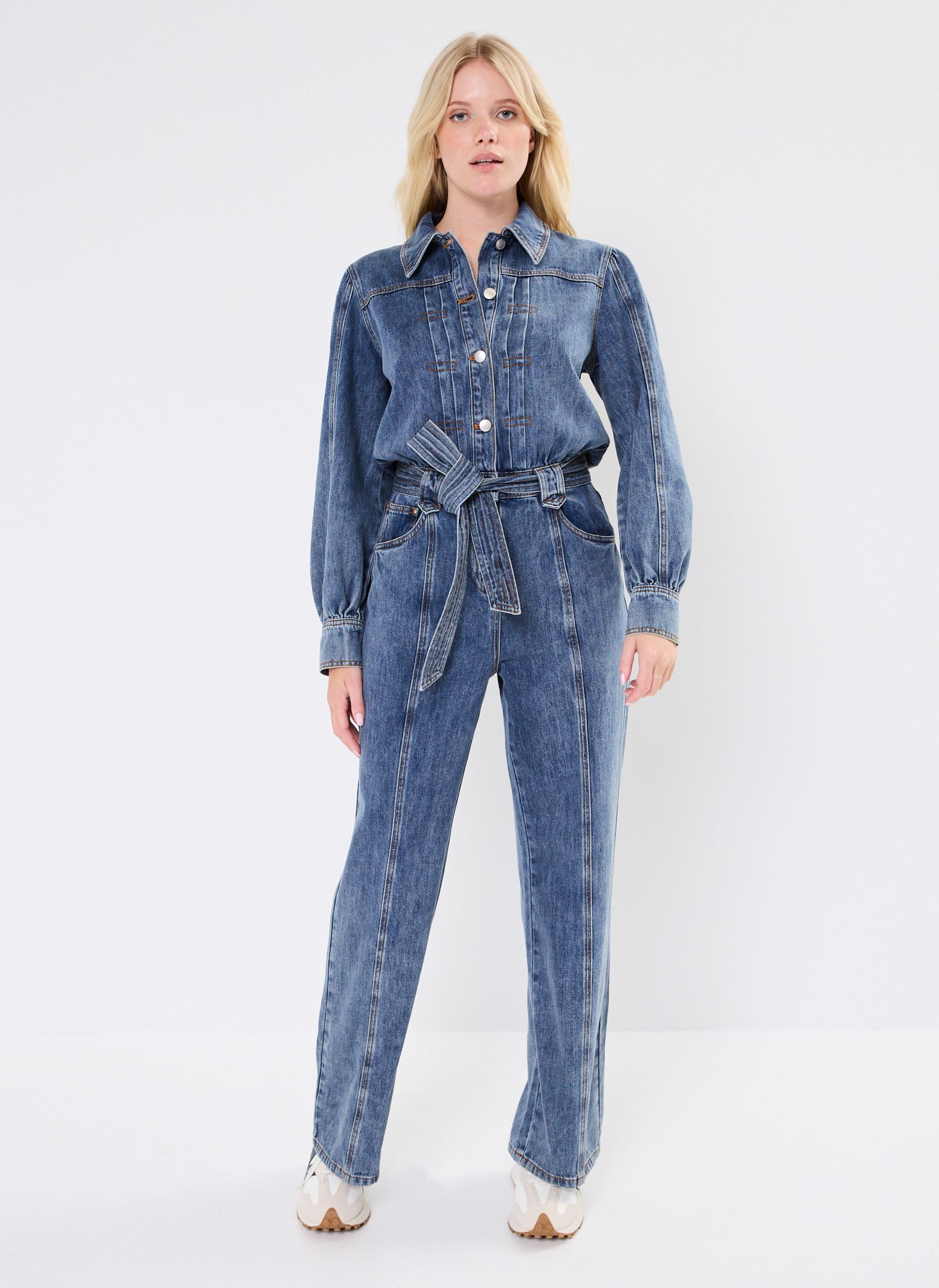 Broekpakken Tivoli dames blauw Suncoo Broekpakken Tivoli dames blauw Bleu Jeans