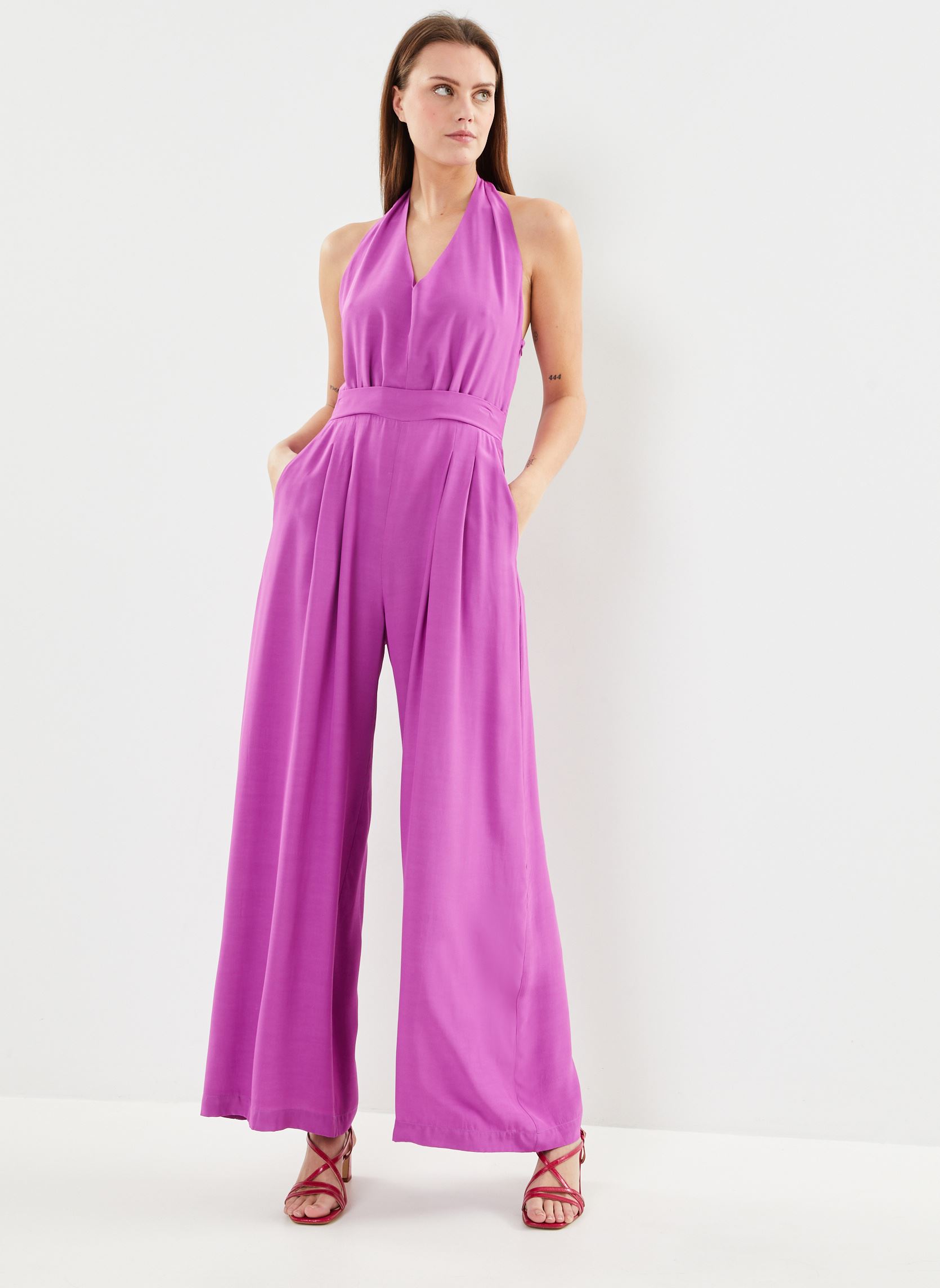 Combinaisons pantalon Twist femme rose Suncoo Combinaisons pantalon Twist femme rose Violet