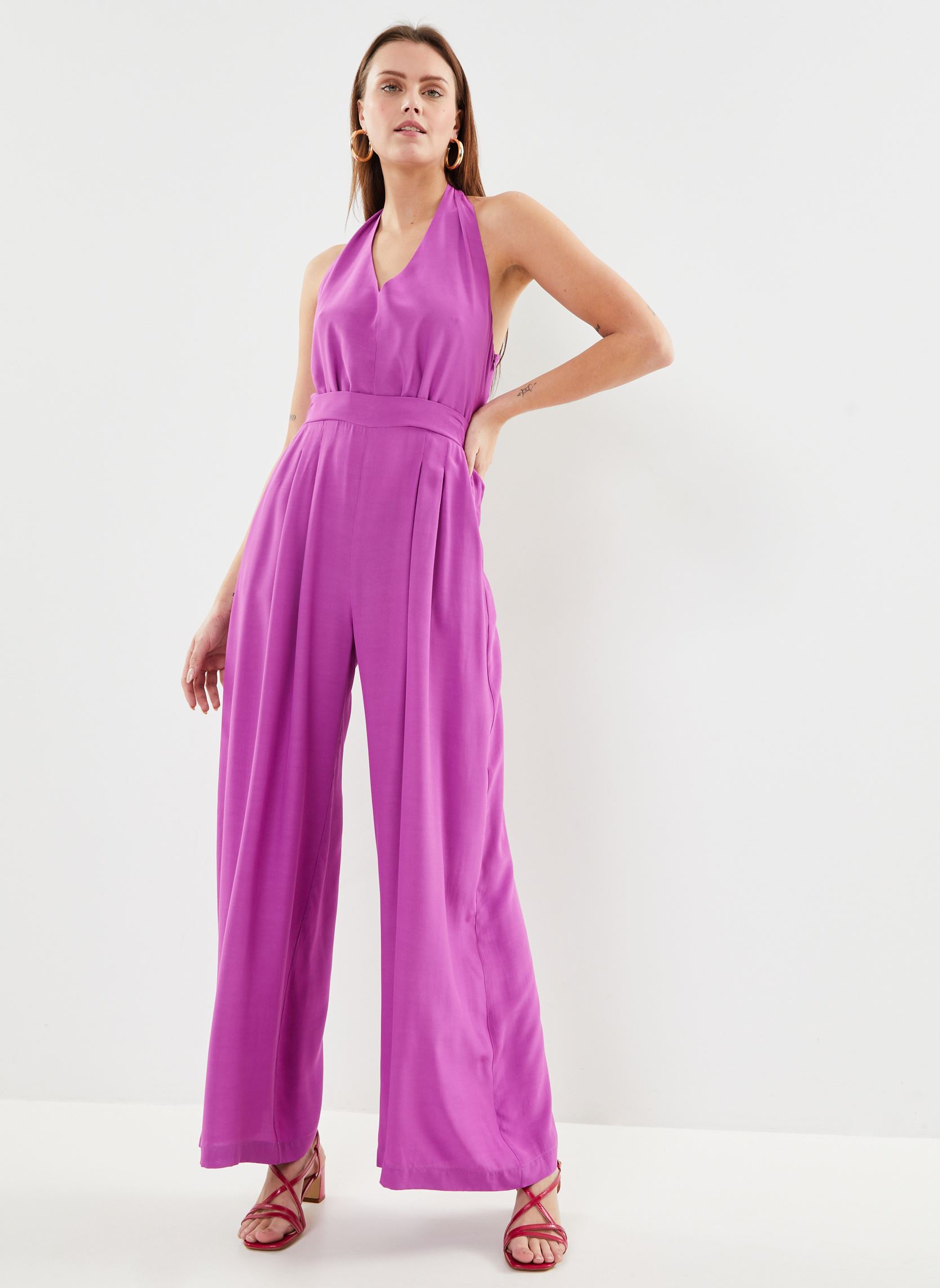 Combinaisons pantalon Twist femme rose Suncoo Combinaisons pantalon Twist femme rose Violet