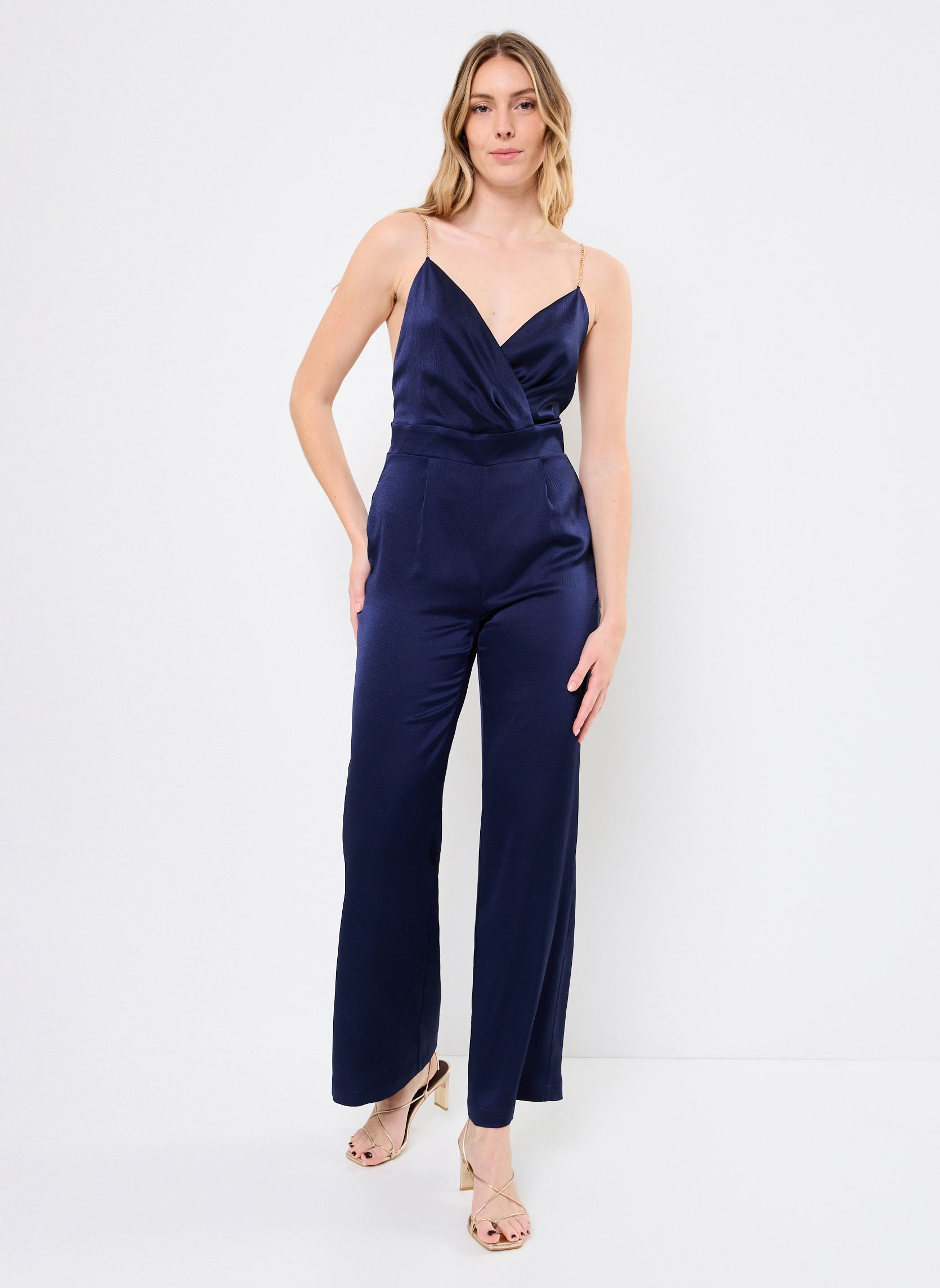 Jumpsuits Twist damen blau Suncoo Jumpsuits Twist damen blau Bleu nuit