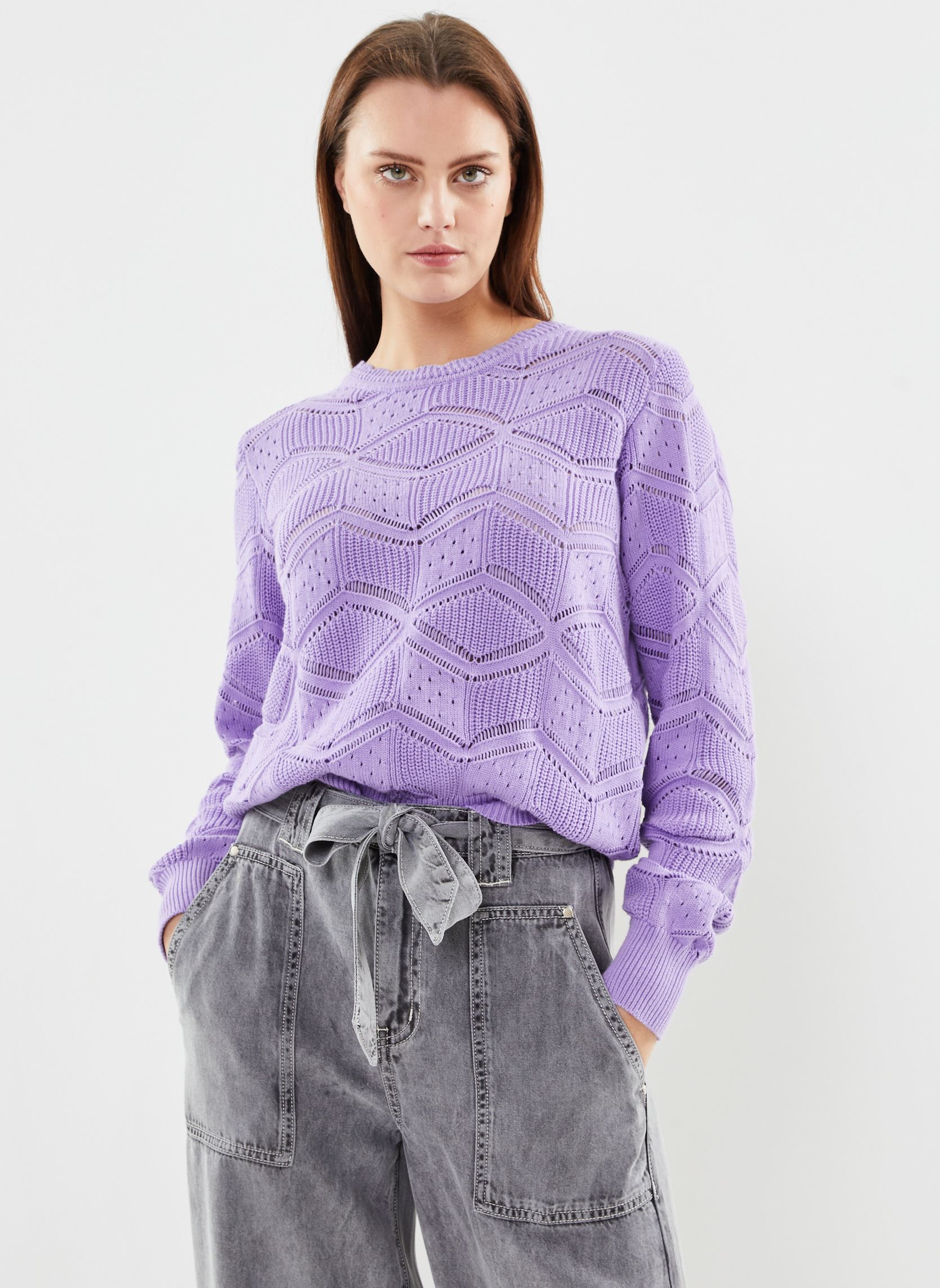 Pulls Paravel femme violet Suncoo Pulls Paravel femme violet Mauve