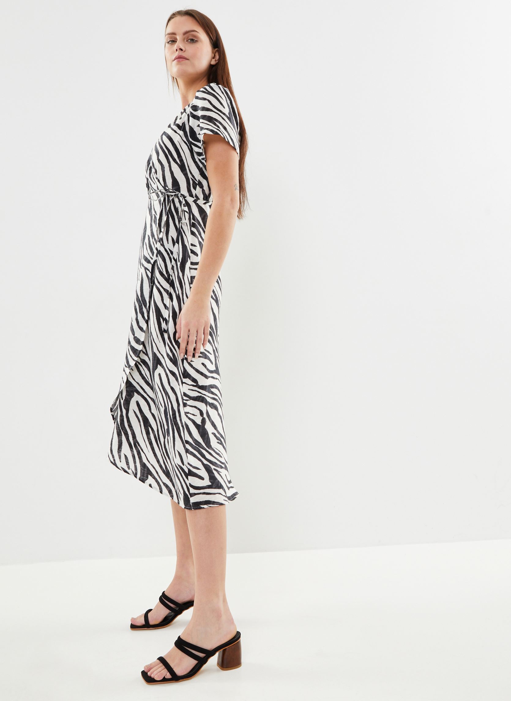 Robes Cindia femme blanc Suncoo Robes Cindia femme blanc Crème