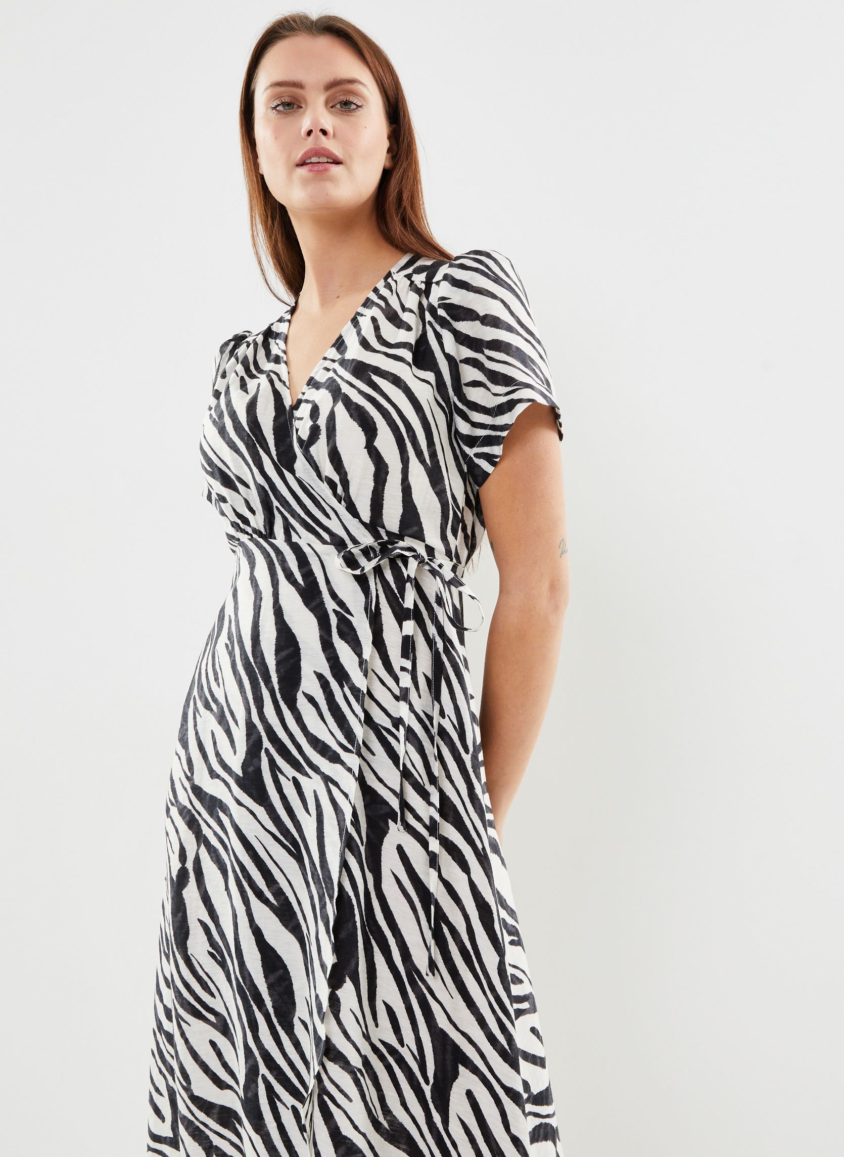 Robes Cindia femme blanc Suncoo Robes Cindia femme blanc Crème