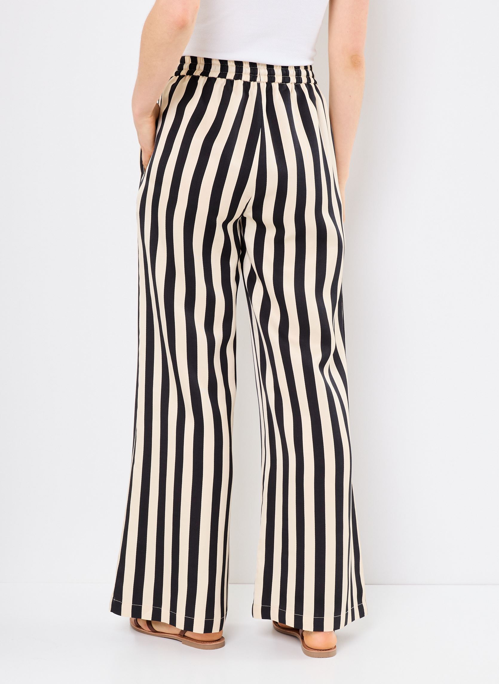 Pantalons larges Jerry femme noir Suncoo Pantalons larges Jerry femme noir NOIR