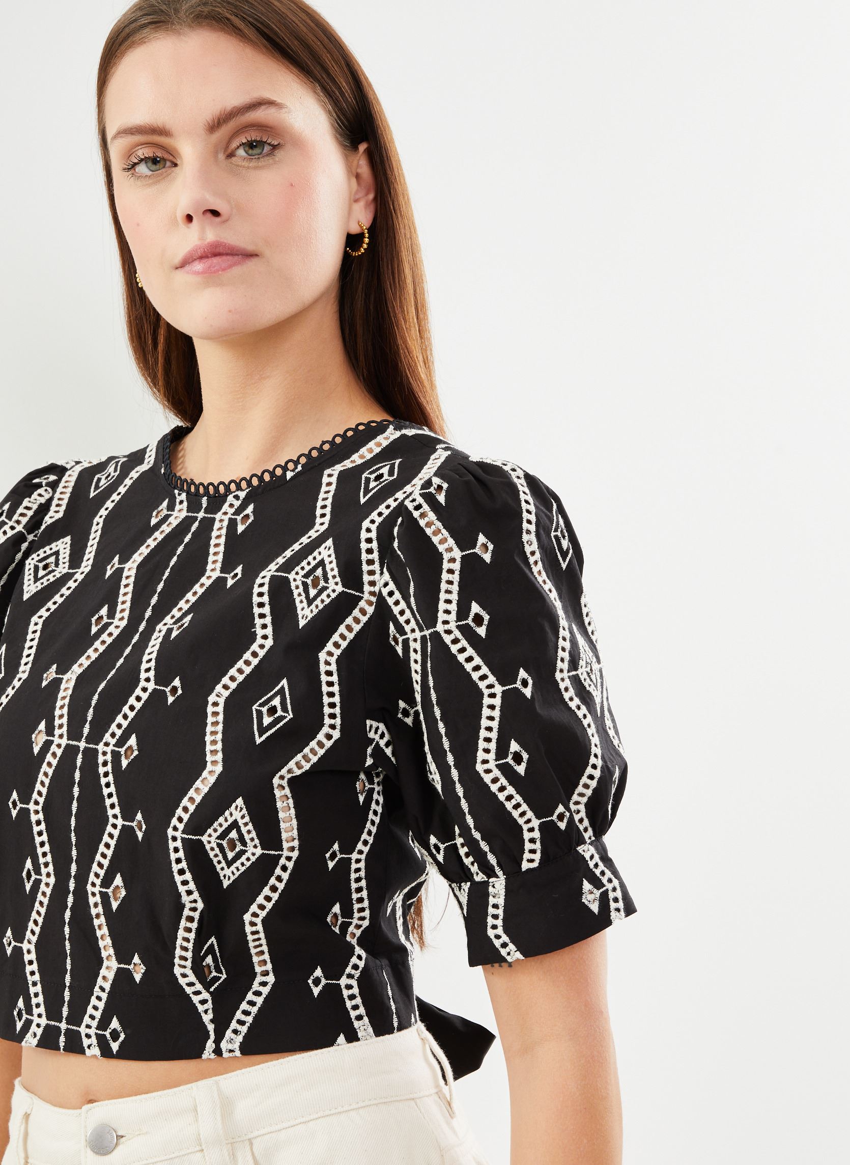 Tee-shirts manches courtes Lalie femme noir Suncoo Tee-shirts manches courtes Lalie femme noir NOIR