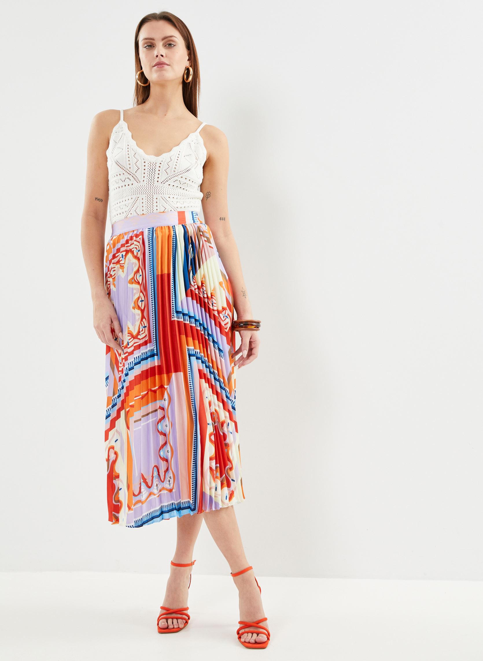 Hemdjes Pravos dames wit Suncoo Hemdjes Pravos dames wit Blanc cassé
