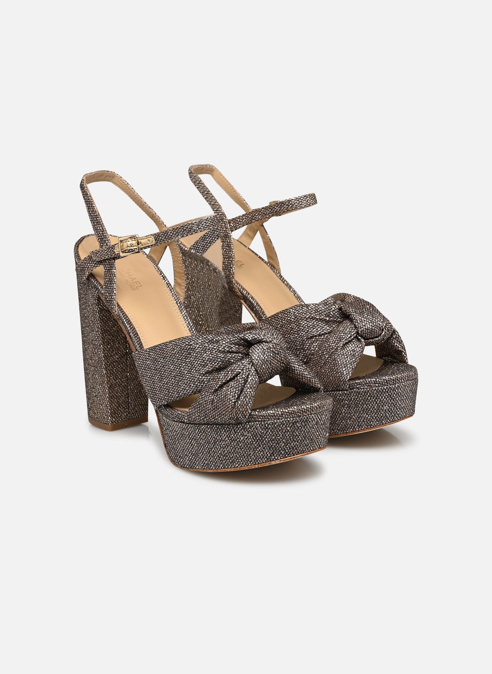 Sandales JOSIE PLATFORM femme or et bronze Michael Michael Kors Sandales JOSIE PLATFORM femme or et bronze Gold