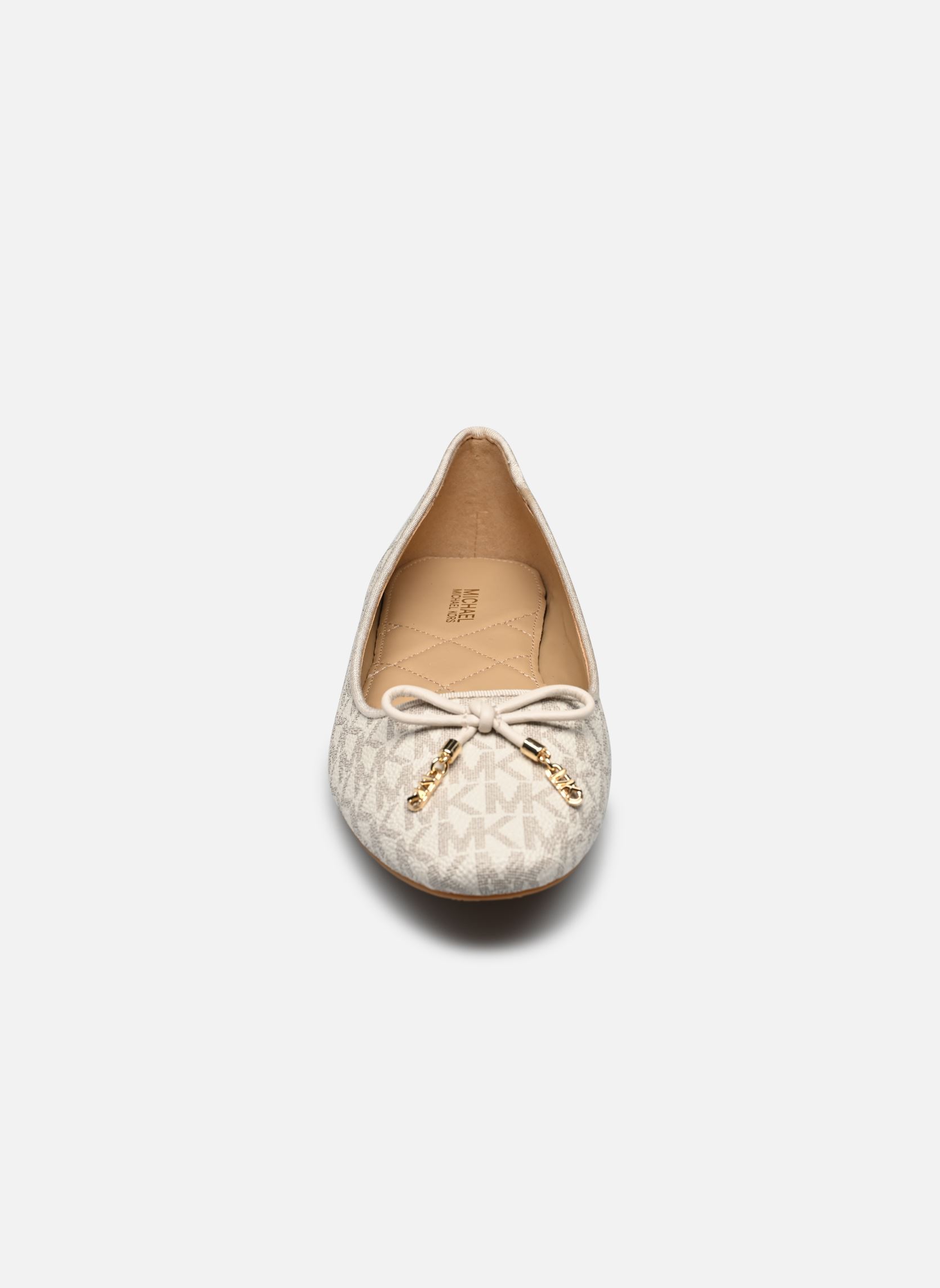 Klassieke ballerina's NORI FLEX FLAT dames wit Michael Michael Kors Klassieke ballerina's NORI FLEX FLAT dames wit Vanilla