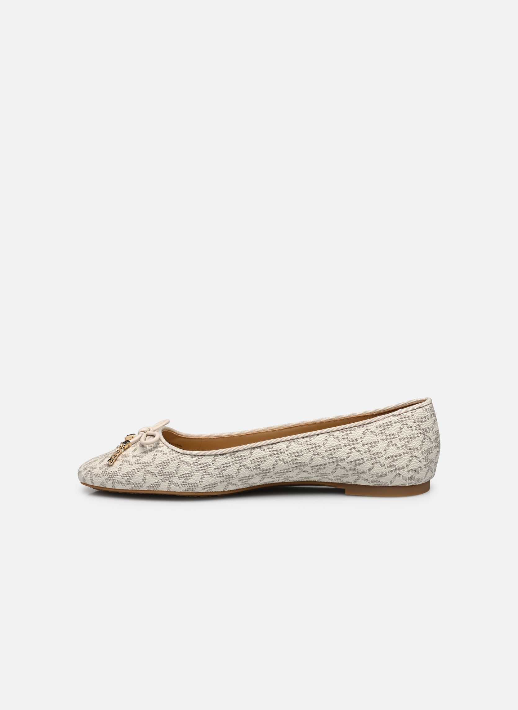 Klassieke ballerina's NORI FLEX FLAT dames wit Michael Michael Kors Klassieke ballerina's NORI FLEX FLAT dames wit Vanilla