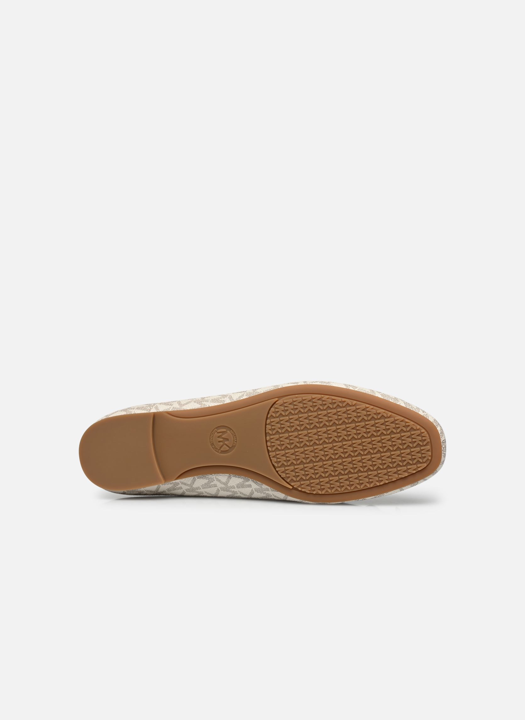 Klassieke ballerina's NORI FLEX FLAT dames wit Michael Michael Kors Klassieke ballerina's NORI FLEX FLAT dames wit Vanilla
