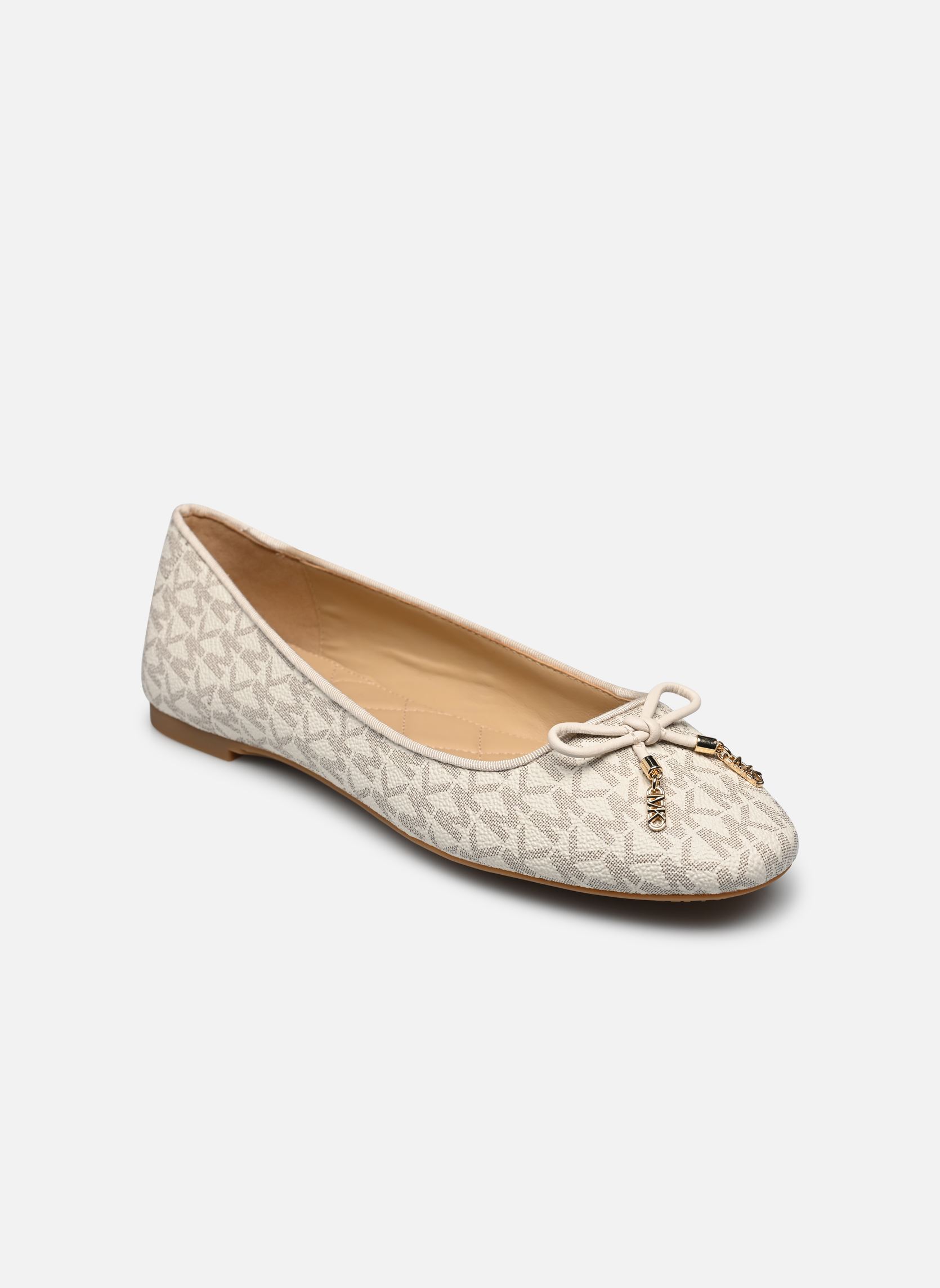 Klassieke ballerina's NORI FLEX FLAT dames wit Michael Michael Kors Klassieke ballerina's NORI FLEX FLAT dames wit Vanilla