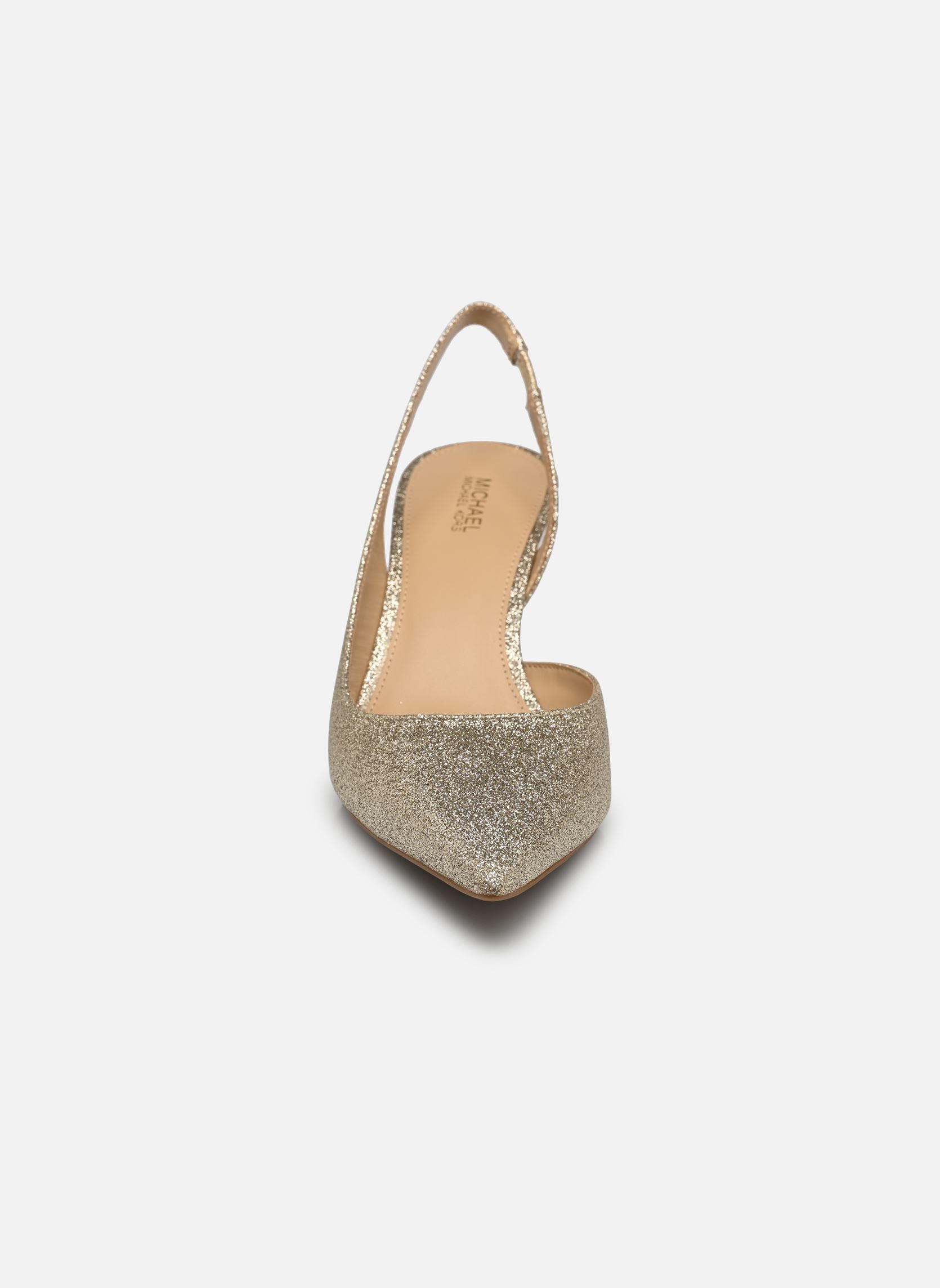 Escarpins à brides ALINA FLEX SLING PUMP femme or et bronze Michael Michael Kors Escarpins à brides ALINA FLEX SLING PUMP femme or et bronze Pale Gold New