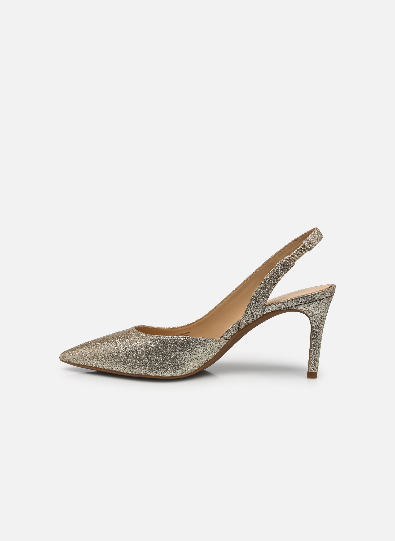 Escarpins à brides ALINA FLEX SLING PUMP femme or et bronze Michael Michael Kors Escarpins à brides ALINA FLEX SLING PUMP femme or et bronze Pale Gold New
