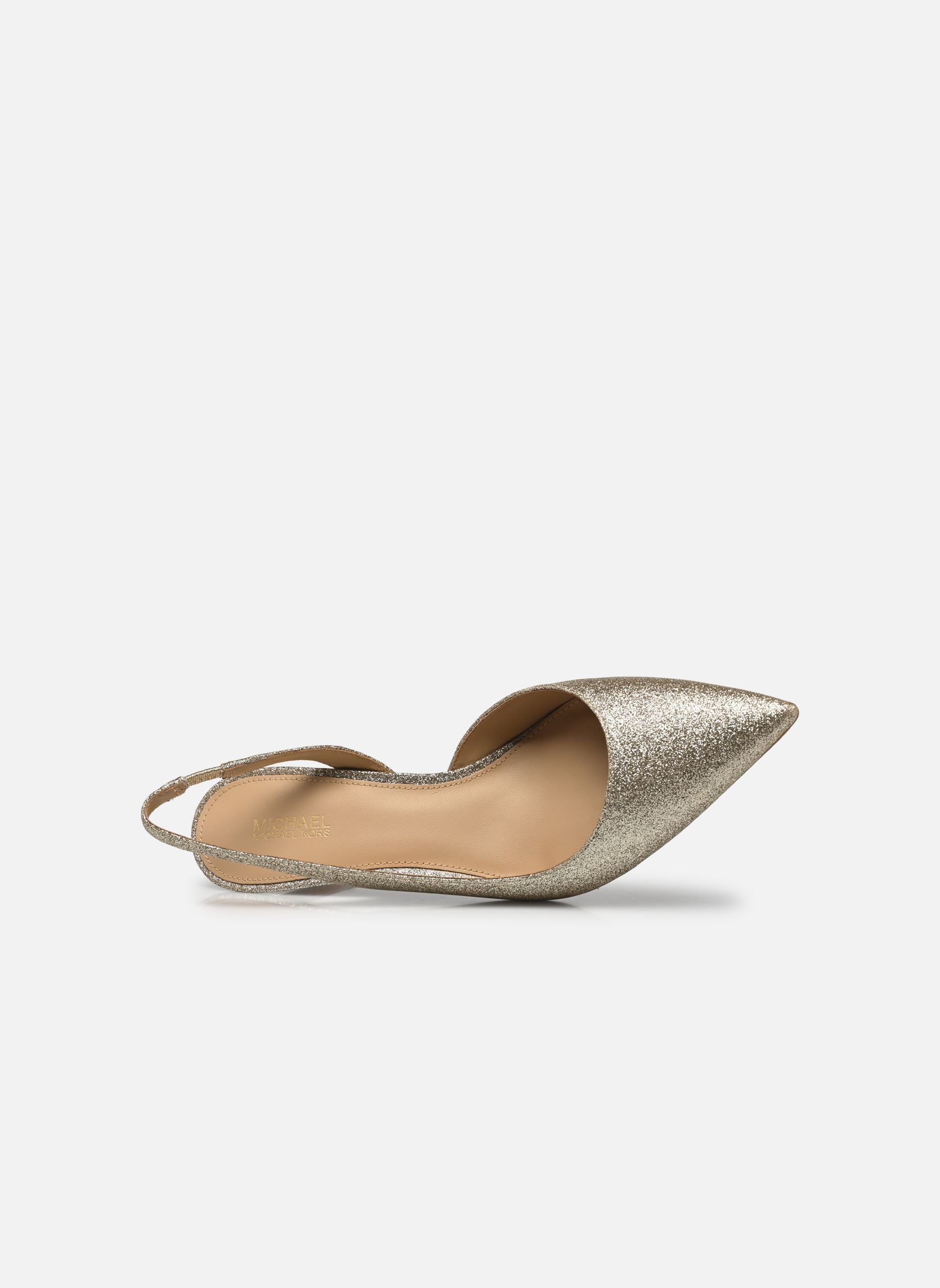 Escarpins à brides ALINA FLEX SLING PUMP femme or et bronze Michael Michael Kors Escarpins à brides ALINA FLEX SLING PUMP femme or et bronze Pale Gold New