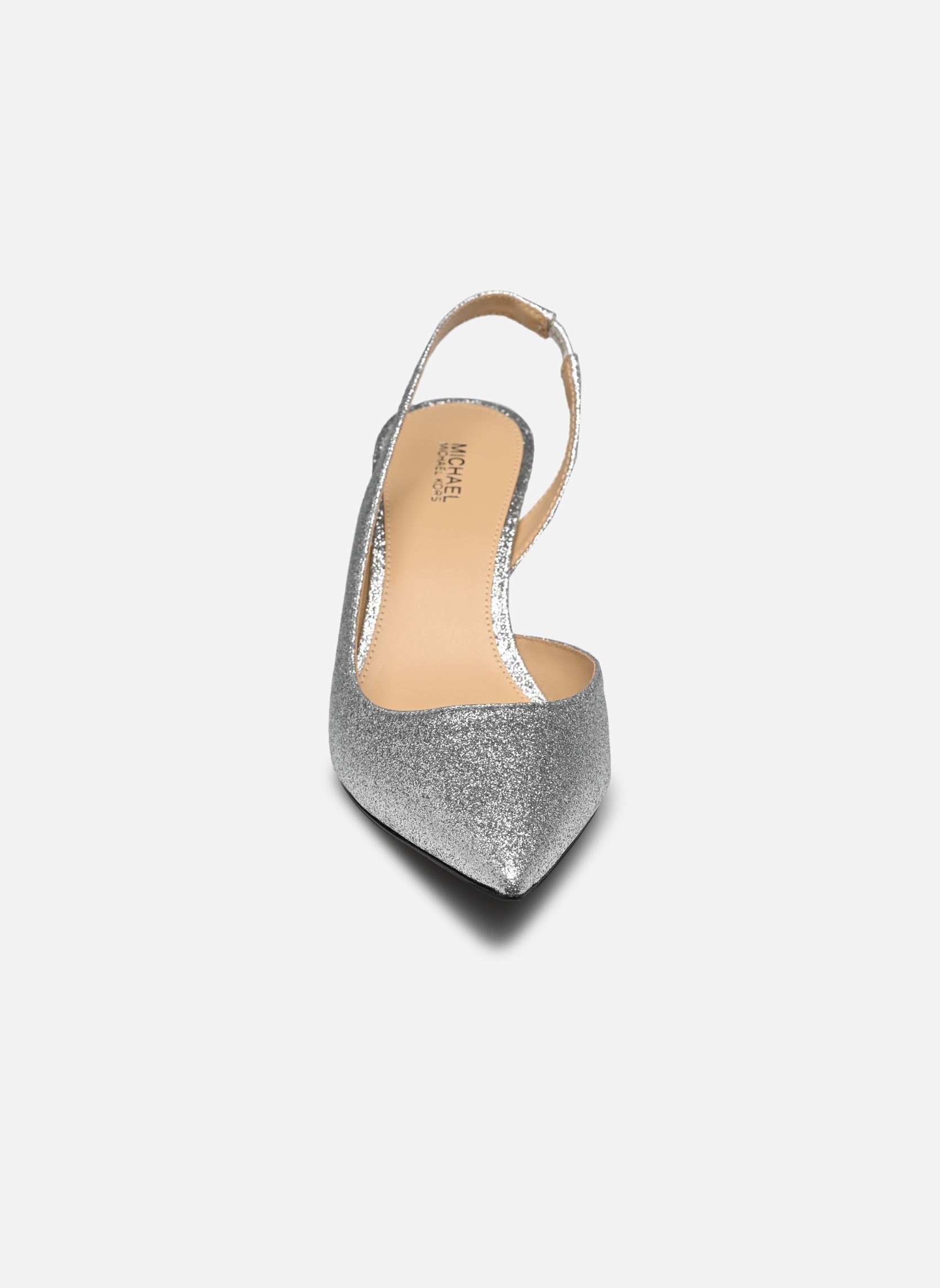 Pumps mit Riemchen ALINA FLEX SLING PUMP damen silber Michael Michael Kors Pumps mit Riemchen ALINA FLEX SLING PUMP damen silber Silver