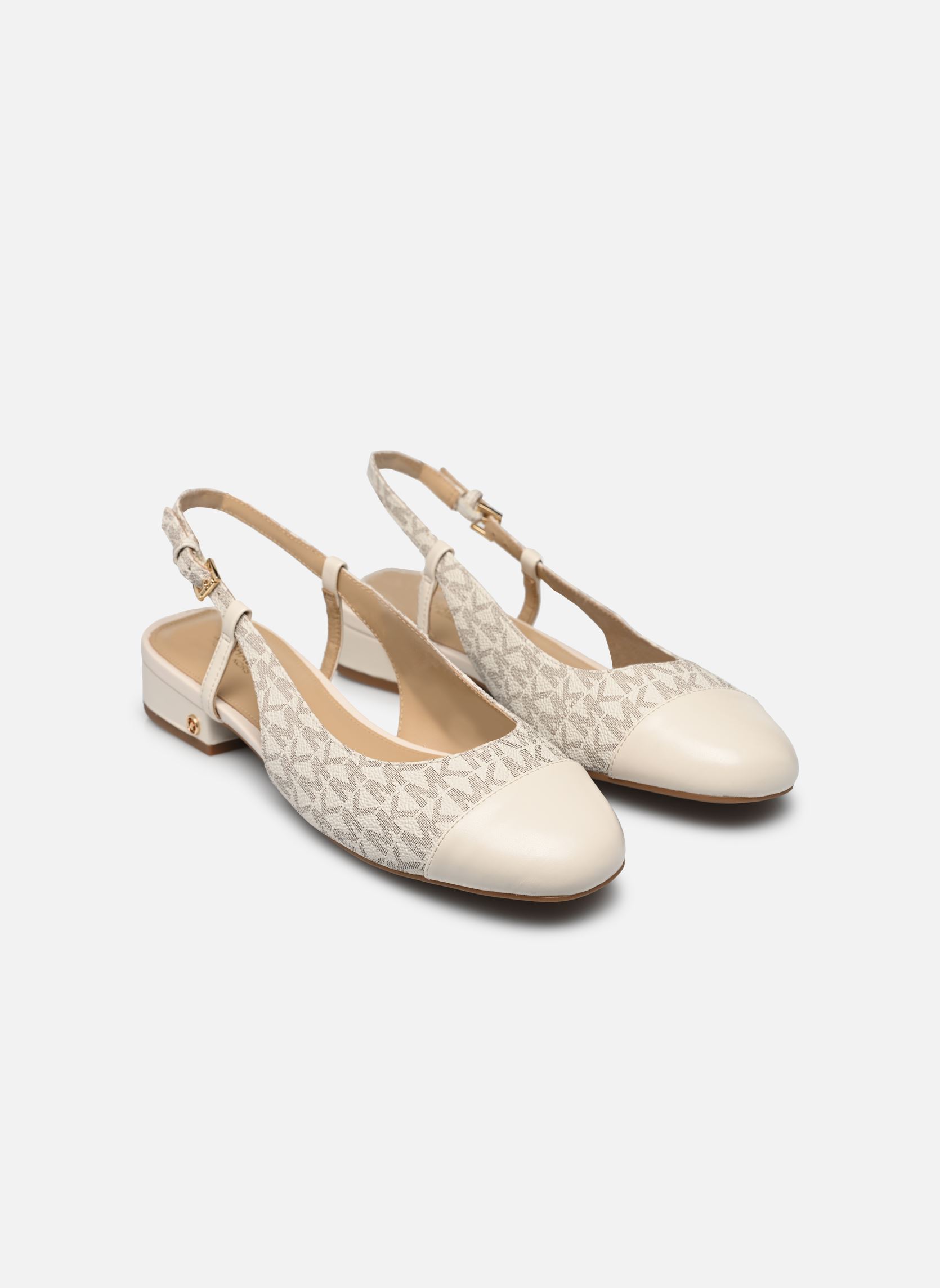 Escarpins à brides PERLA FLEX SLING FLAT femme blanc Michael Michael Kors Escarpins à brides PERLA FLEX SLING FLAT femme blanc Vanilla