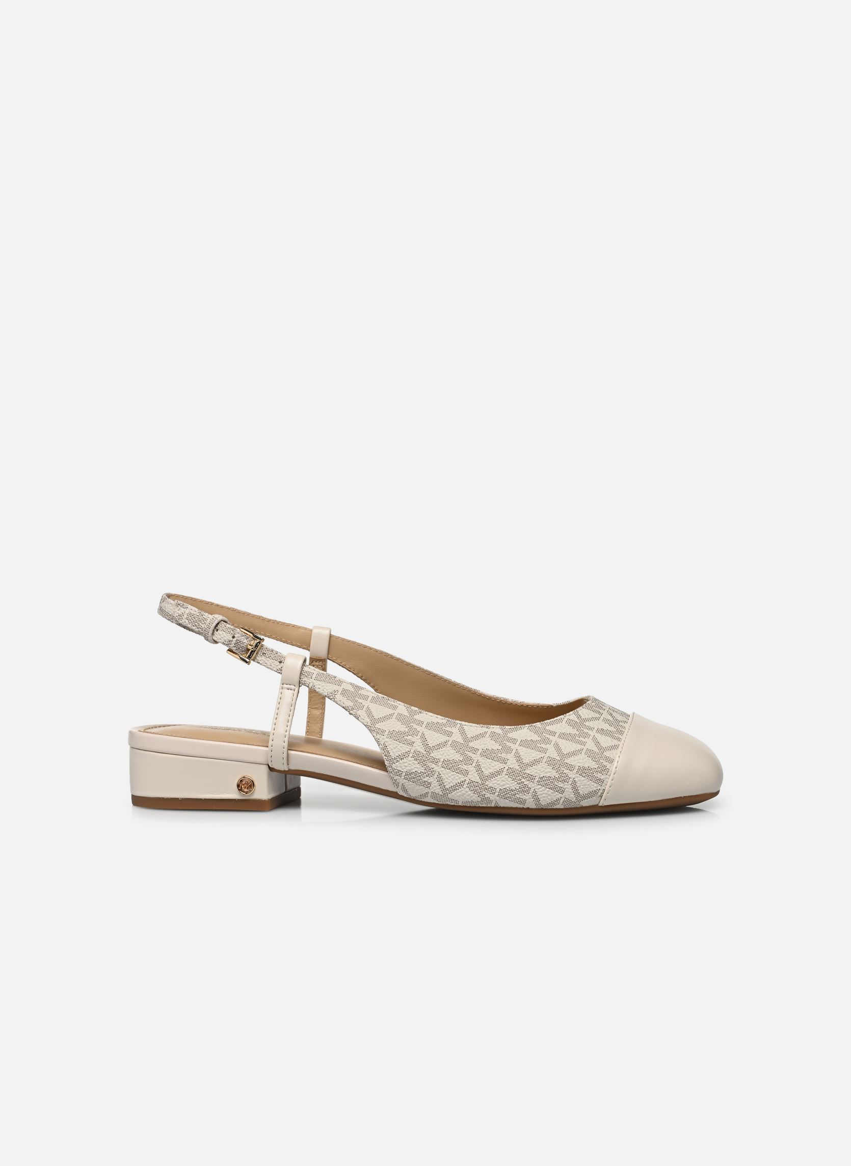 Escarpins à brides PERLA FLEX SLING FLAT femme blanc Michael Michael Kors Escarpins à brides PERLA FLEX SLING FLAT femme blanc Vanilla