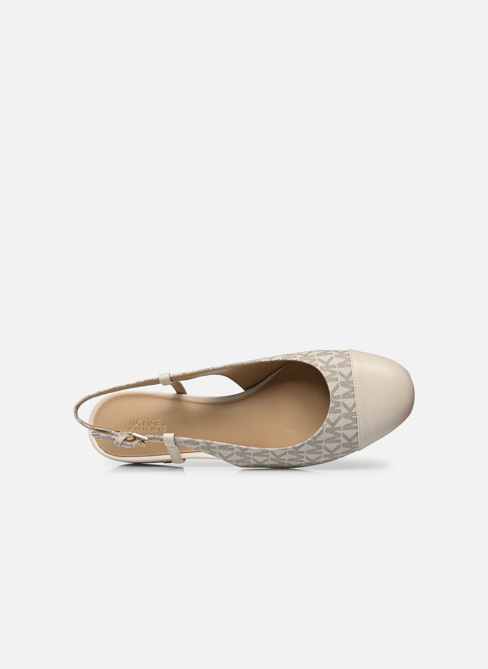 Escarpins à brides PERLA FLEX SLING FLAT femme blanc Michael Michael Kors Escarpins à brides PERLA FLEX SLING FLAT femme blanc Vanilla