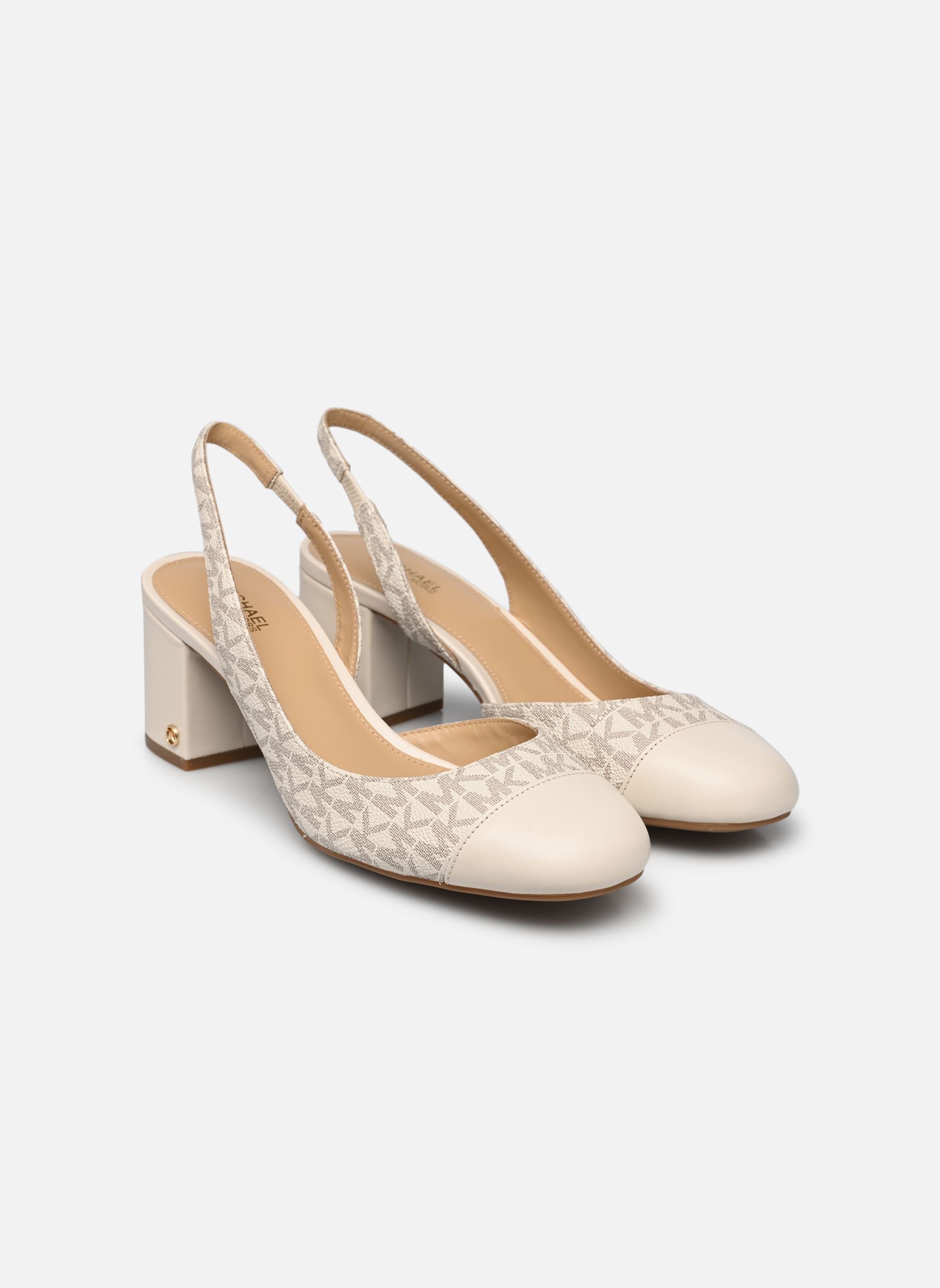 Slingback pumps PERLA FLEX SLING PUMP dames wit Michael Michael Kors Slingback pumps PERLA FLEX SLING PUMP dames wit Vanilla