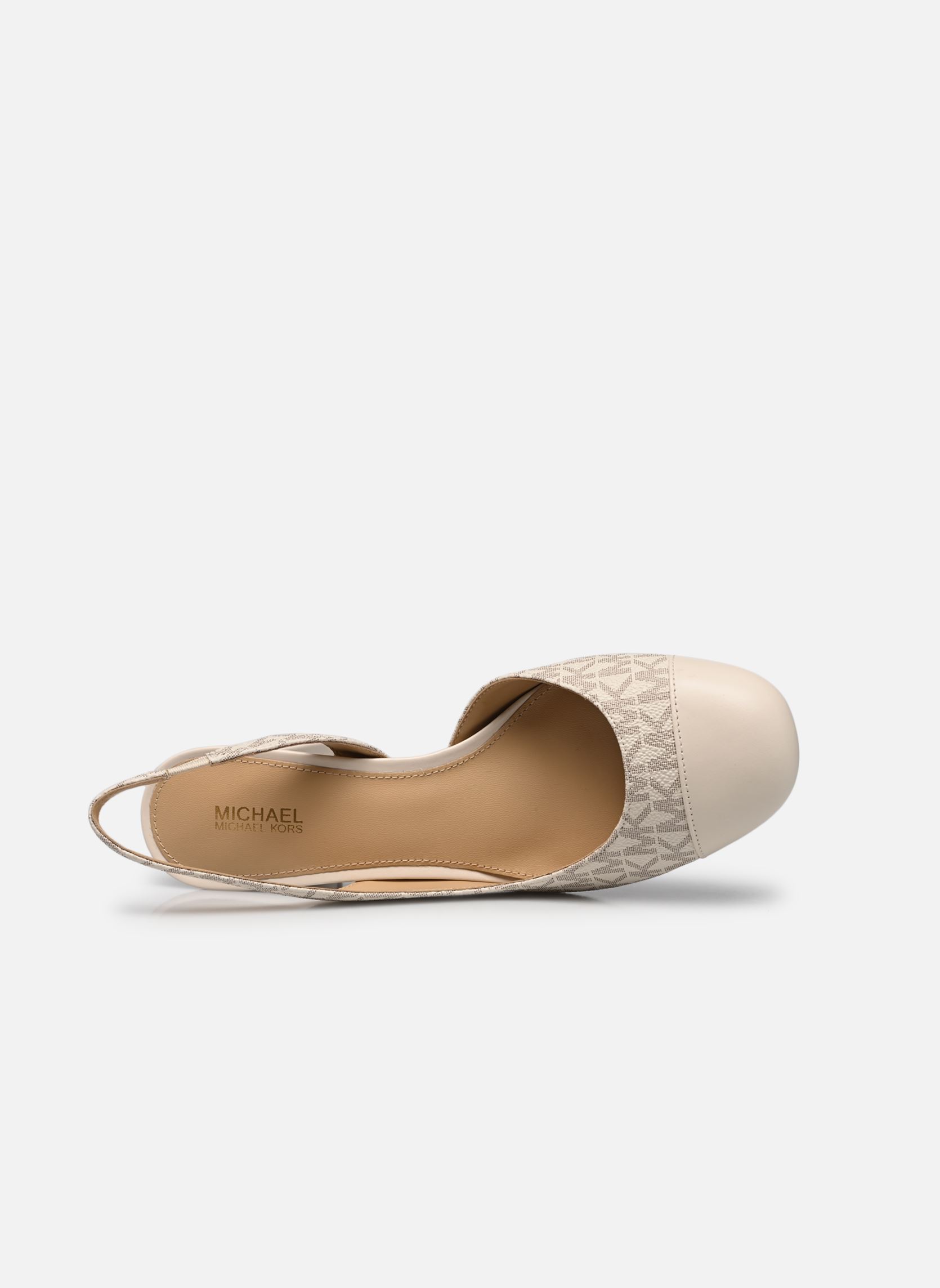 Slingback pumps PERLA FLEX SLING PUMP dames wit Michael Michael Kors Slingback pumps PERLA FLEX SLING PUMP dames wit Vanilla