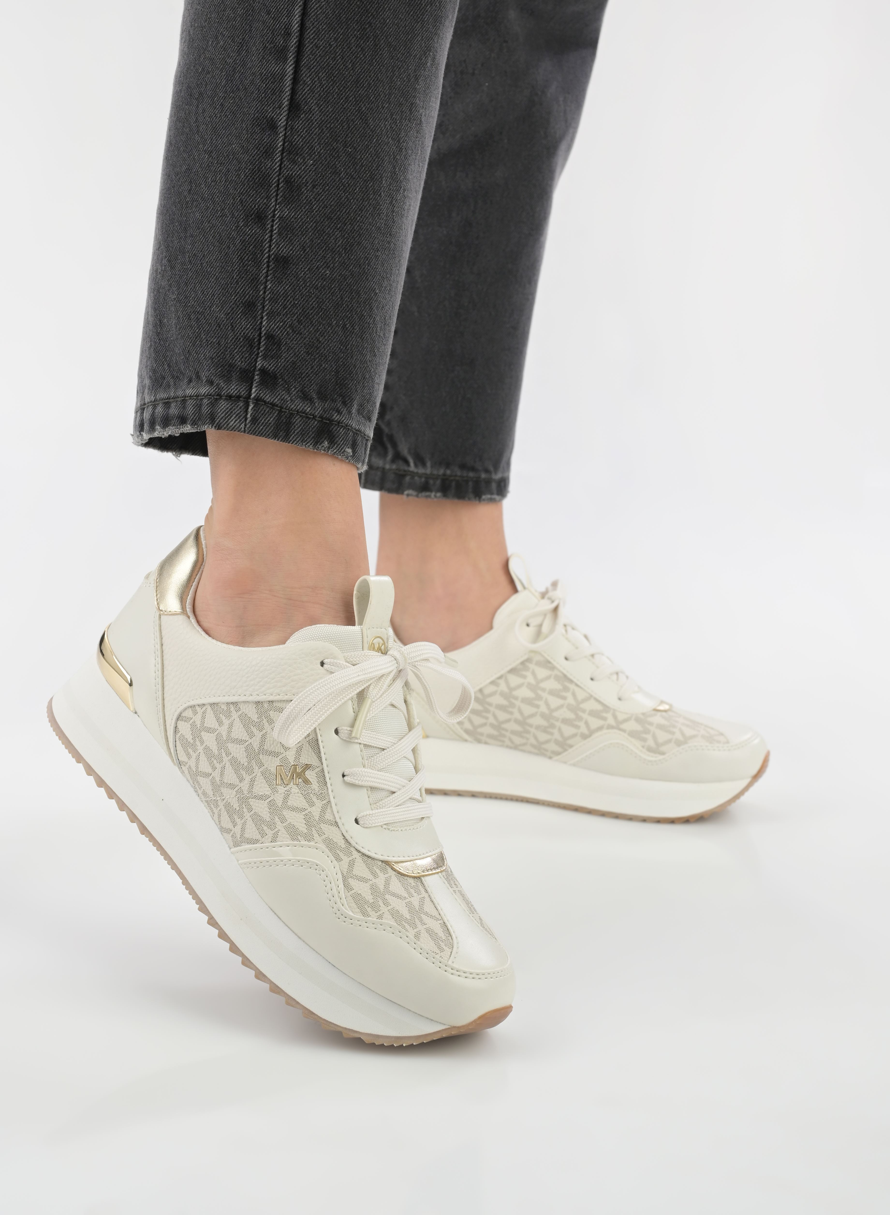 Baskets RAINA TRAINER femme blanc Michael Michael Kors Baskets RAINA TRAINER femme blanc Vanilla