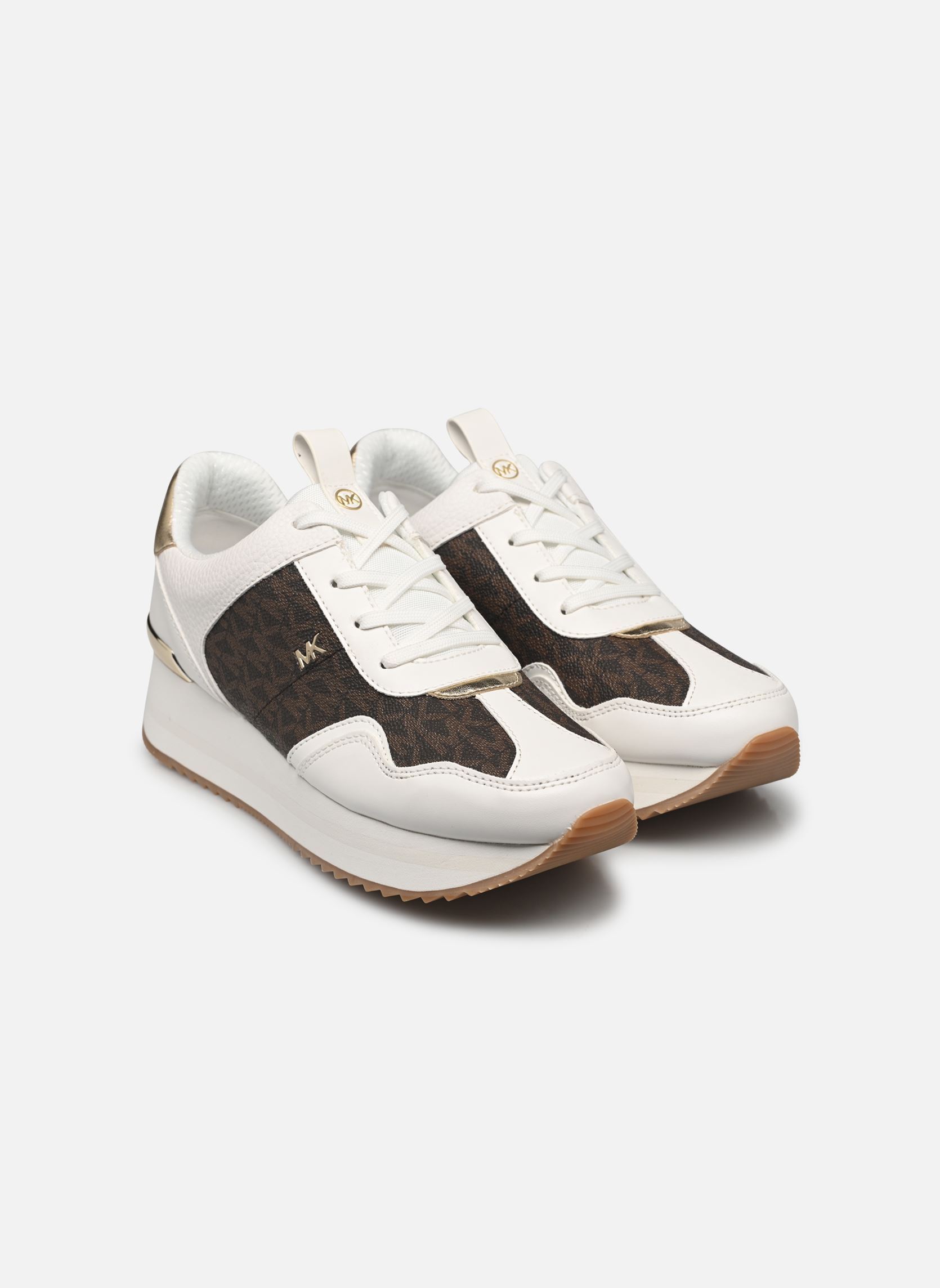 Baskets RAINA TRAINER femme marron Michael Michael Kors Baskets RAINA TRAINER femme marron Brown