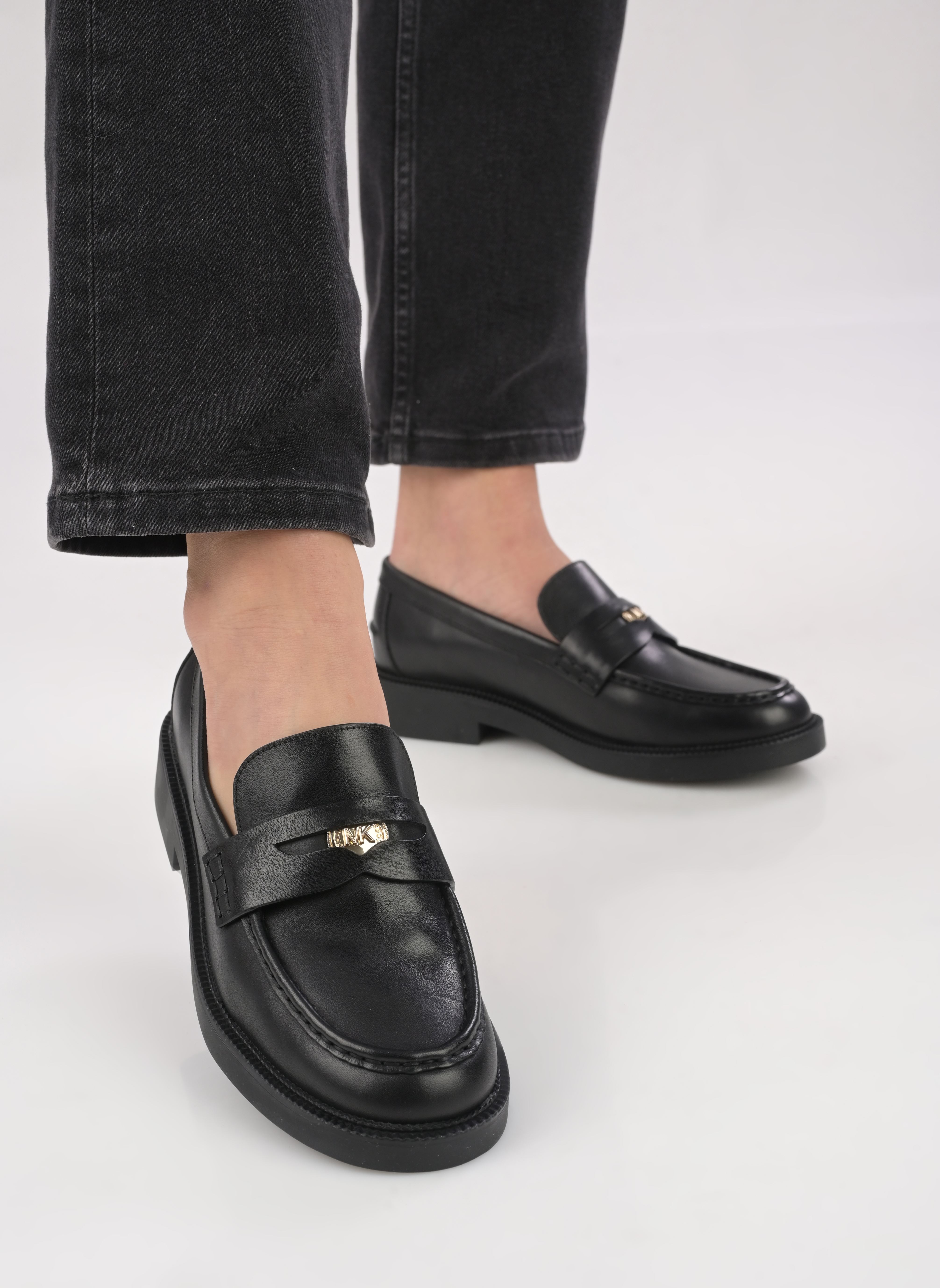 Mocassins EDEN LOAFER dames zwart Michael Michael Kors Mocassins EDEN LOAFER dames zwart BLACK