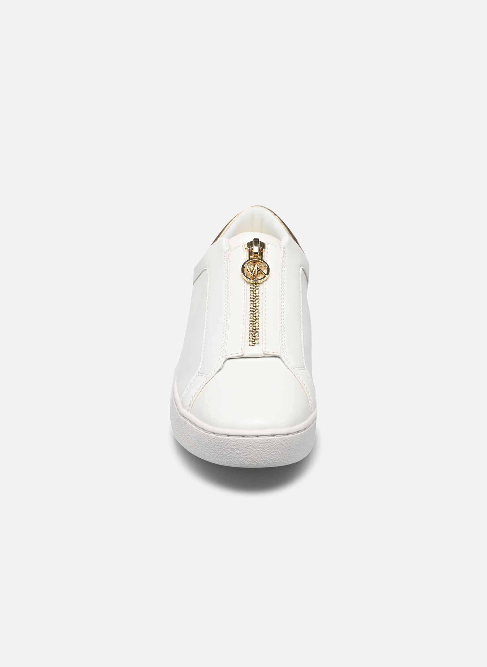 Lage sneakers KEATON ZIP SLIP ON dames goud en brons Michael Michael Kors Lage sneakers KEATON ZIP SLIP ON dames goud en brons PALE GOLD