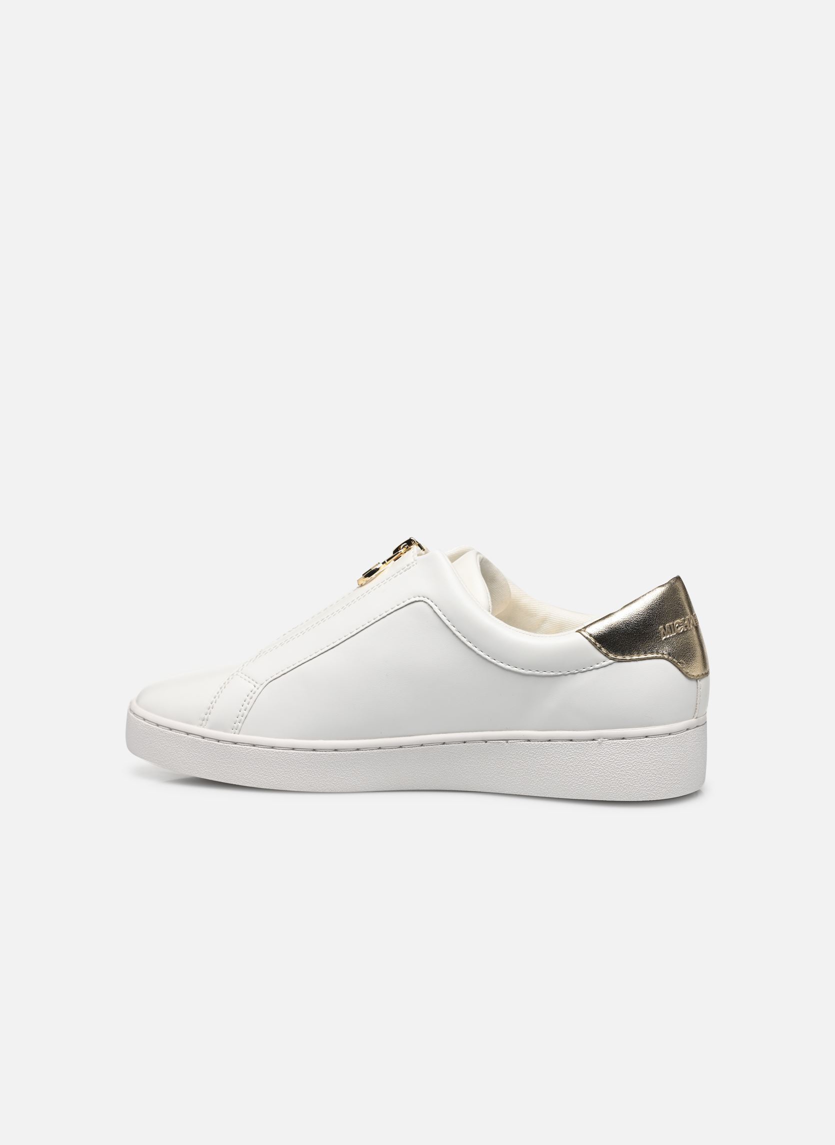 Lage sneakers KEATON ZIP SLIP ON dames goud en brons Michael Michael Kors Lage sneakers KEATON ZIP SLIP ON dames goud en brons PALE GOLD