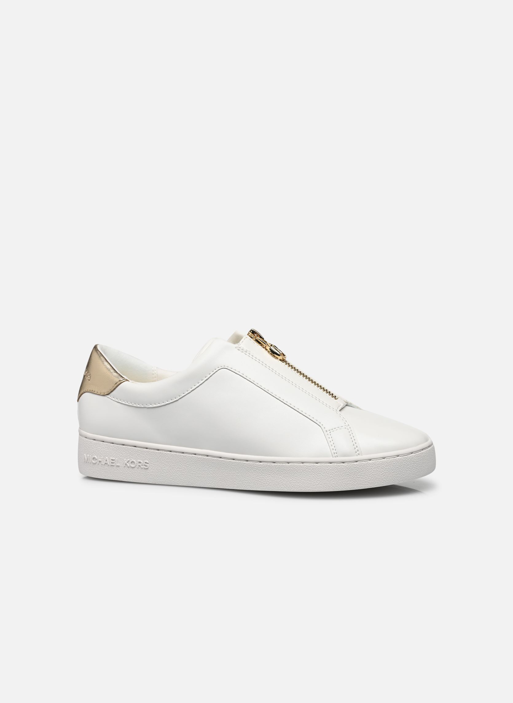 Lage sneakers KEATON ZIP SLIP ON dames goud en brons Michael Michael Kors Lage sneakers KEATON ZIP SLIP ON dames goud en brons PALE GOLD