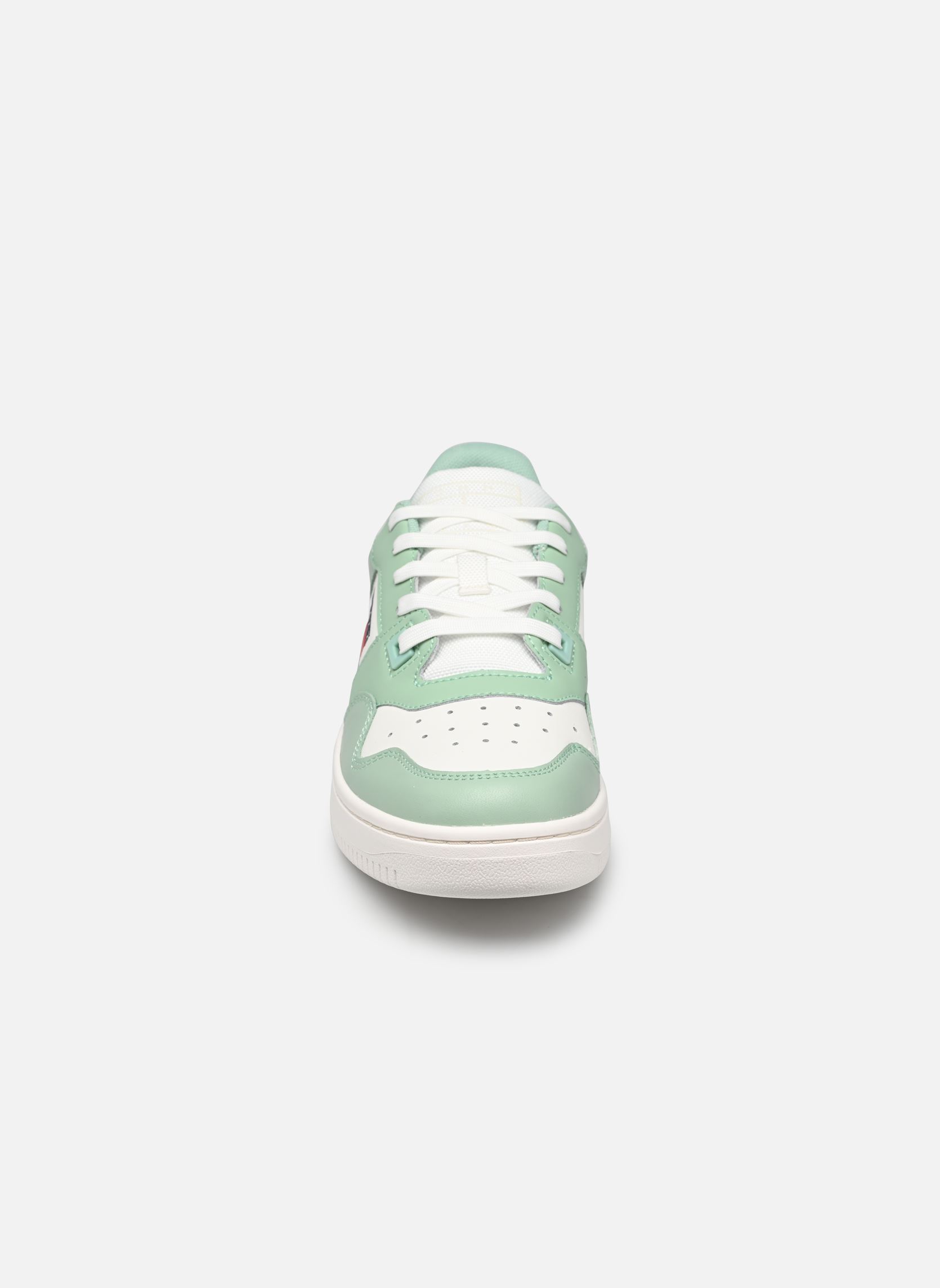 Sneaker TJW RETRO BASKET ESS damen grün Tommy Jeans Sneaker TJW RETRO BASKET ESS damen grün JADESTONE GREEN