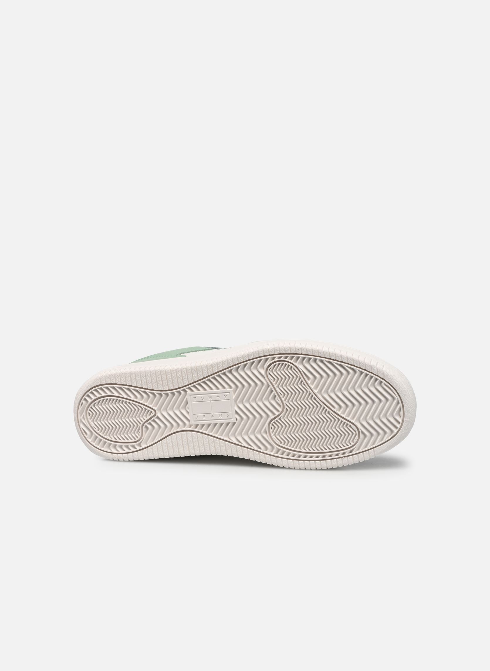 Sneaker TJW RETRO BASKET ESS damen grün Tommy Jeans Sneaker TJW RETRO BASKET ESS damen grün JADESTONE GREEN