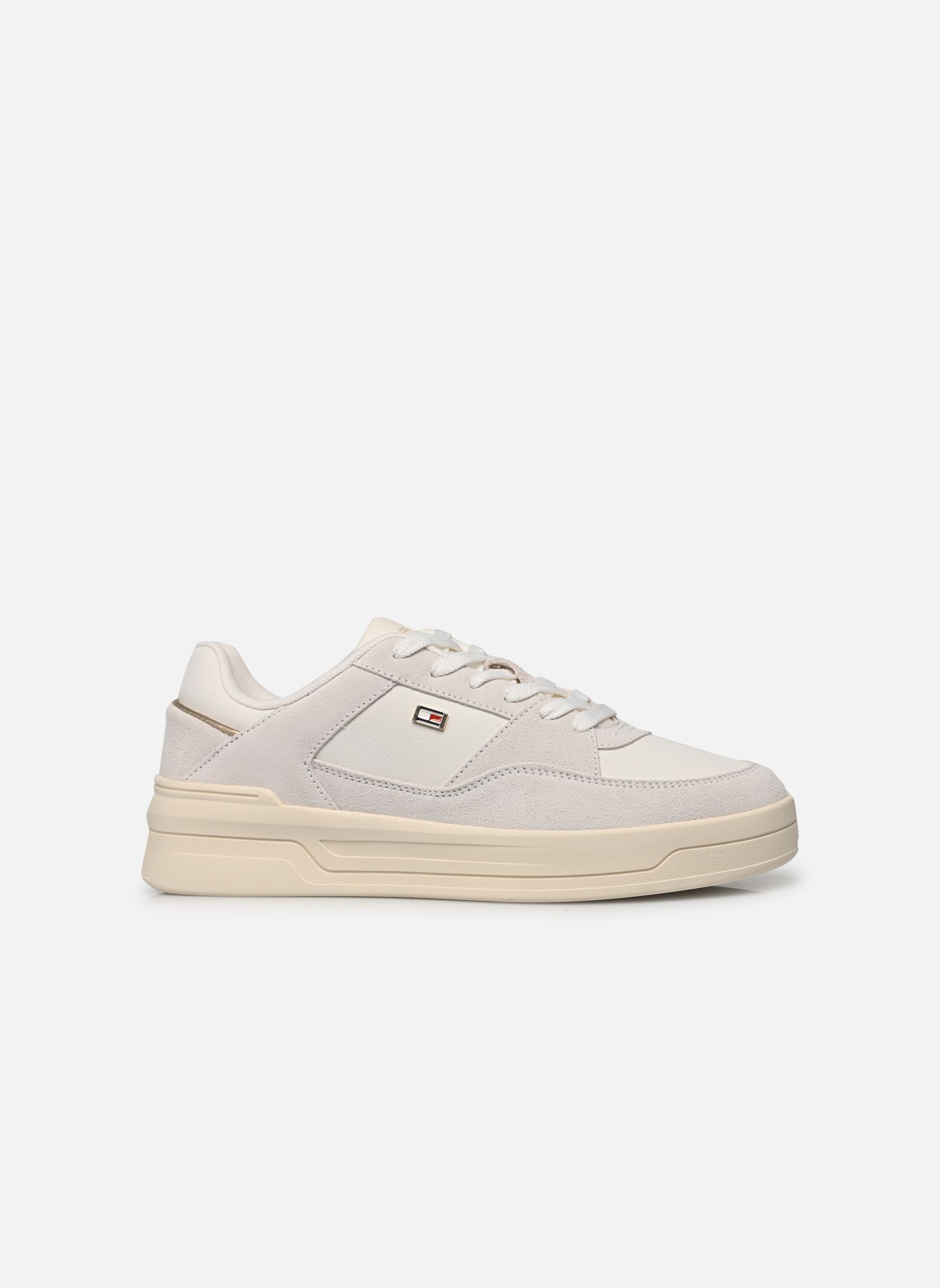 Sneaker ESSENTIAL BASKET SNE damen weiß Tommy Hilfiger Sneaker ESSENTIAL BASKET SNE damen weiß ECRU