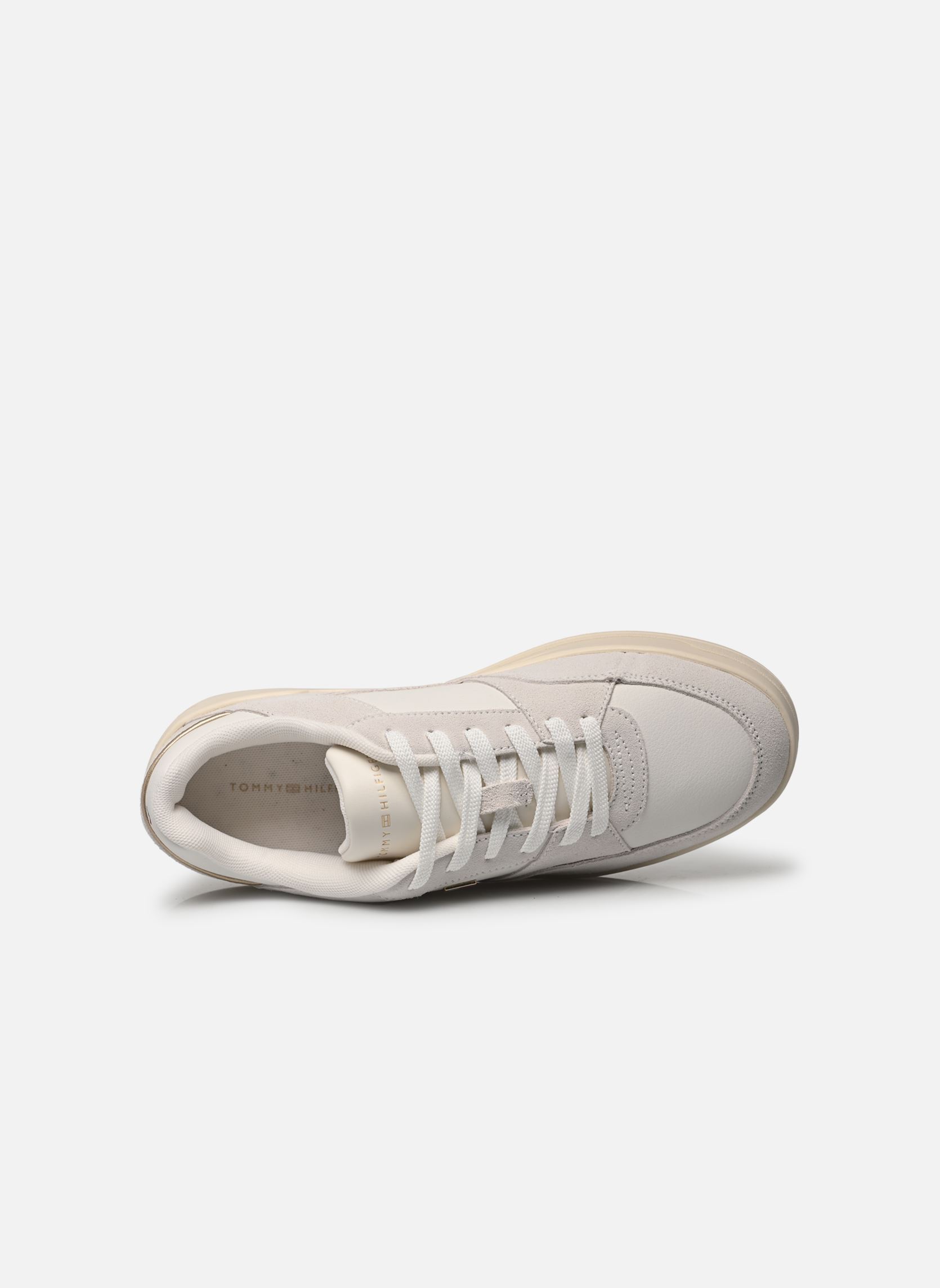 Sneaker ESSENTIAL BASKET SNE damen weiß Tommy Hilfiger Sneaker ESSENTIAL BASKET SNE damen weiß ECRU