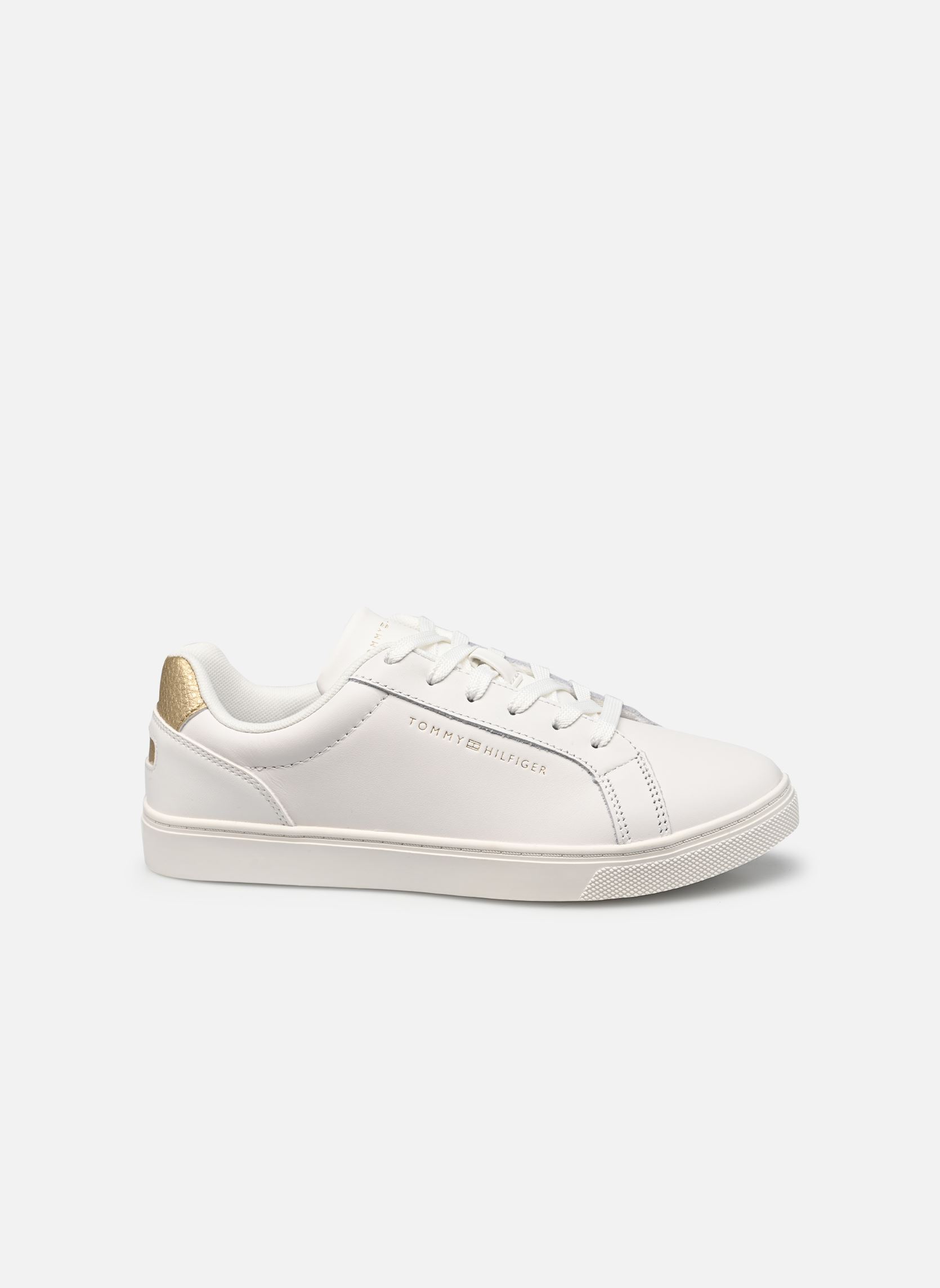 Baskets ESSENTIAL CUPSOLE SN femme blanc Tommy Hilfiger Baskets ESSENTIAL CUPSOLE SN femme blanc ECRU